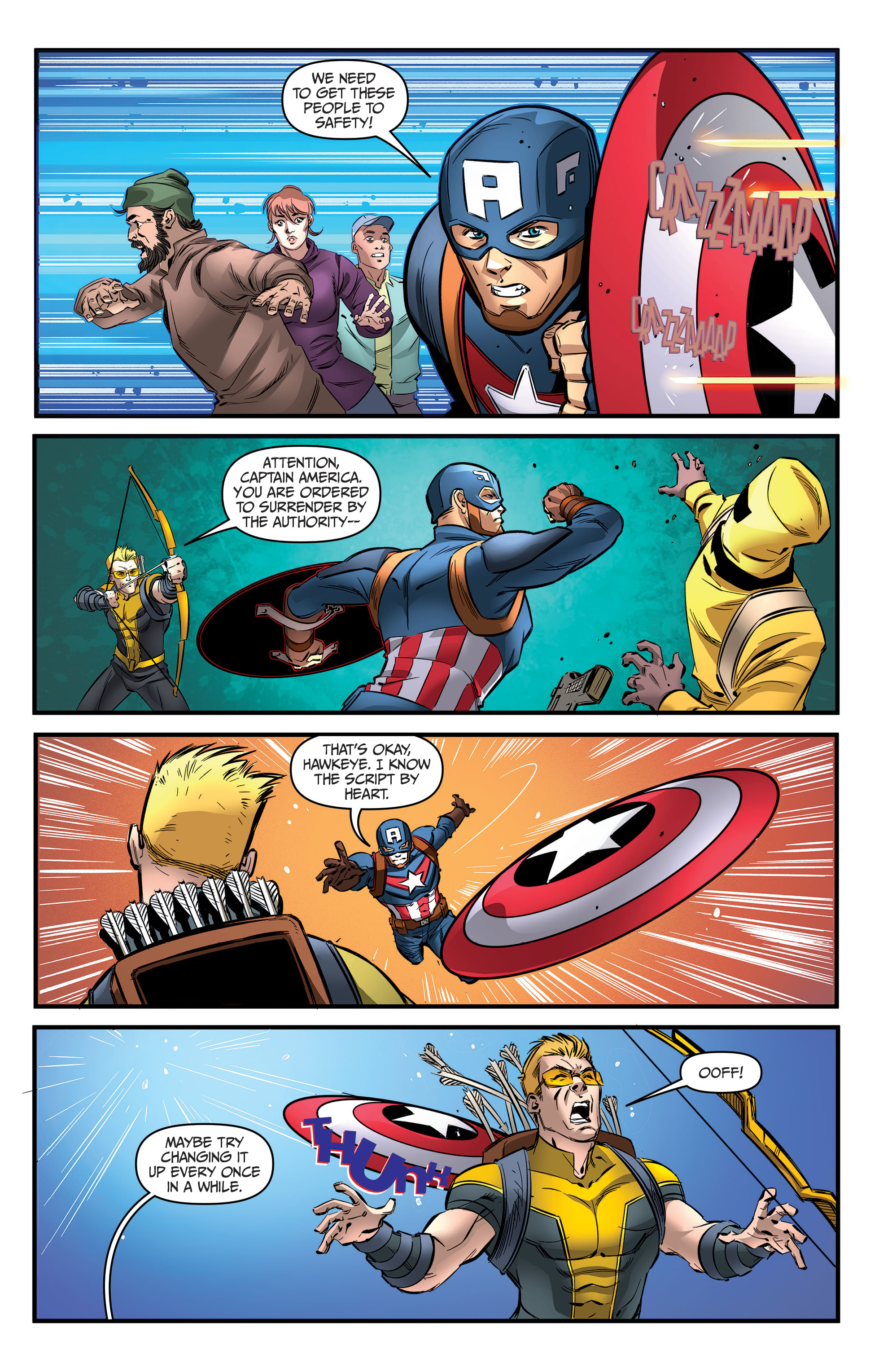 Read online Marvel Action: Avengers comic -  Issue #10 - 20