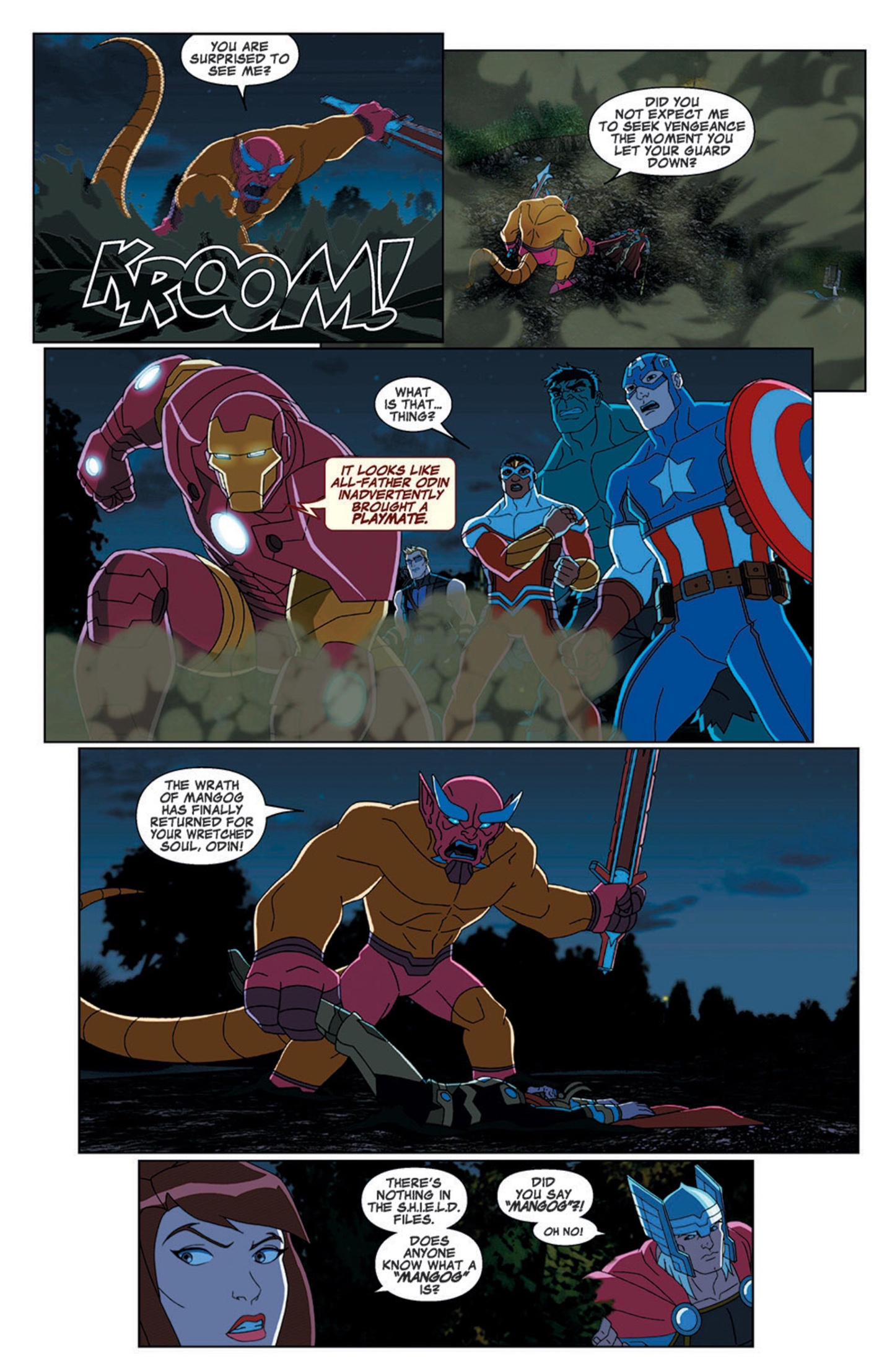 Read online Marvel Universe Avengers Assemble Season 2 comic -  Issue #7 - 12