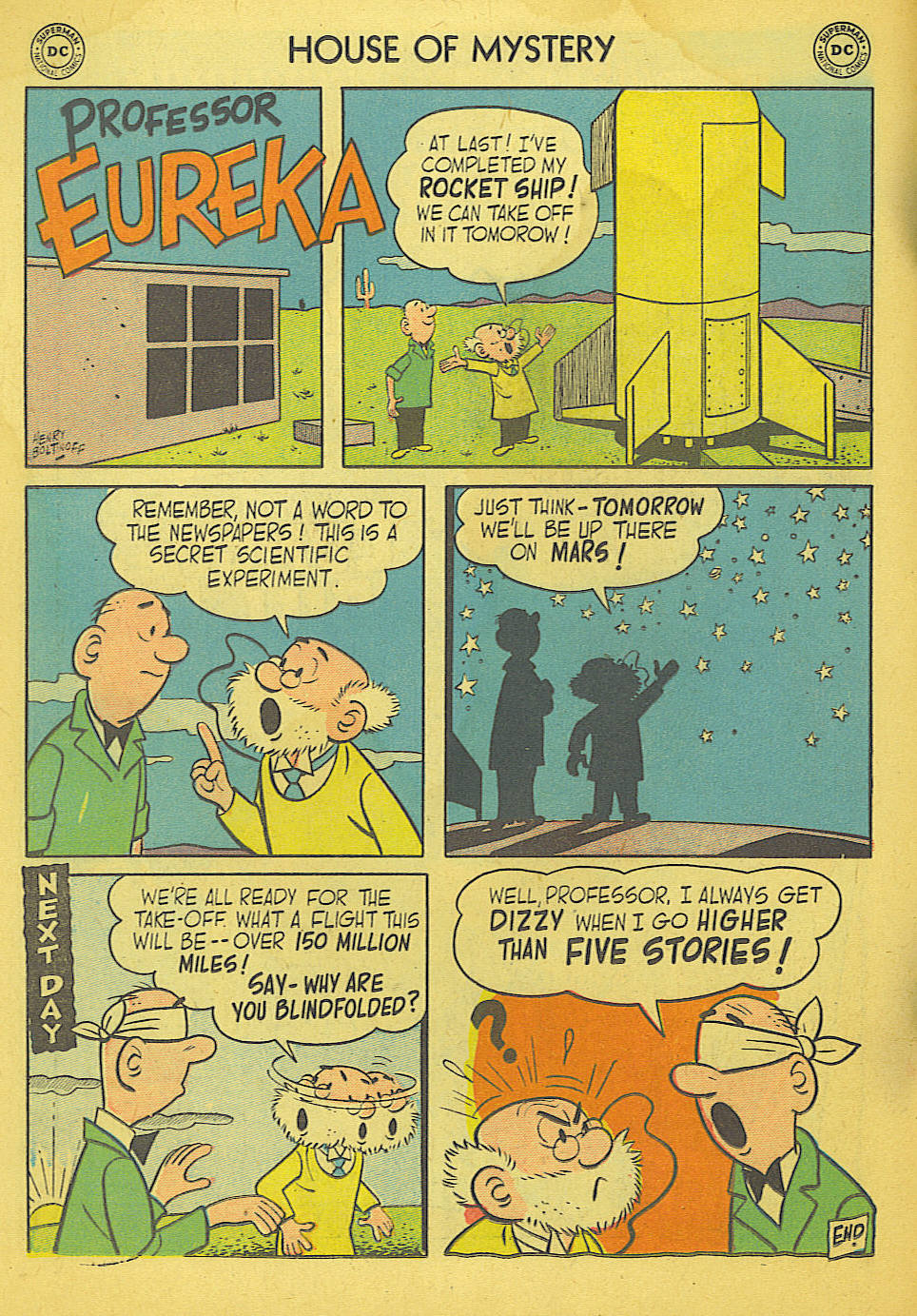 Read online House of Mystery (1951) comic -  Issue #40 - 18
