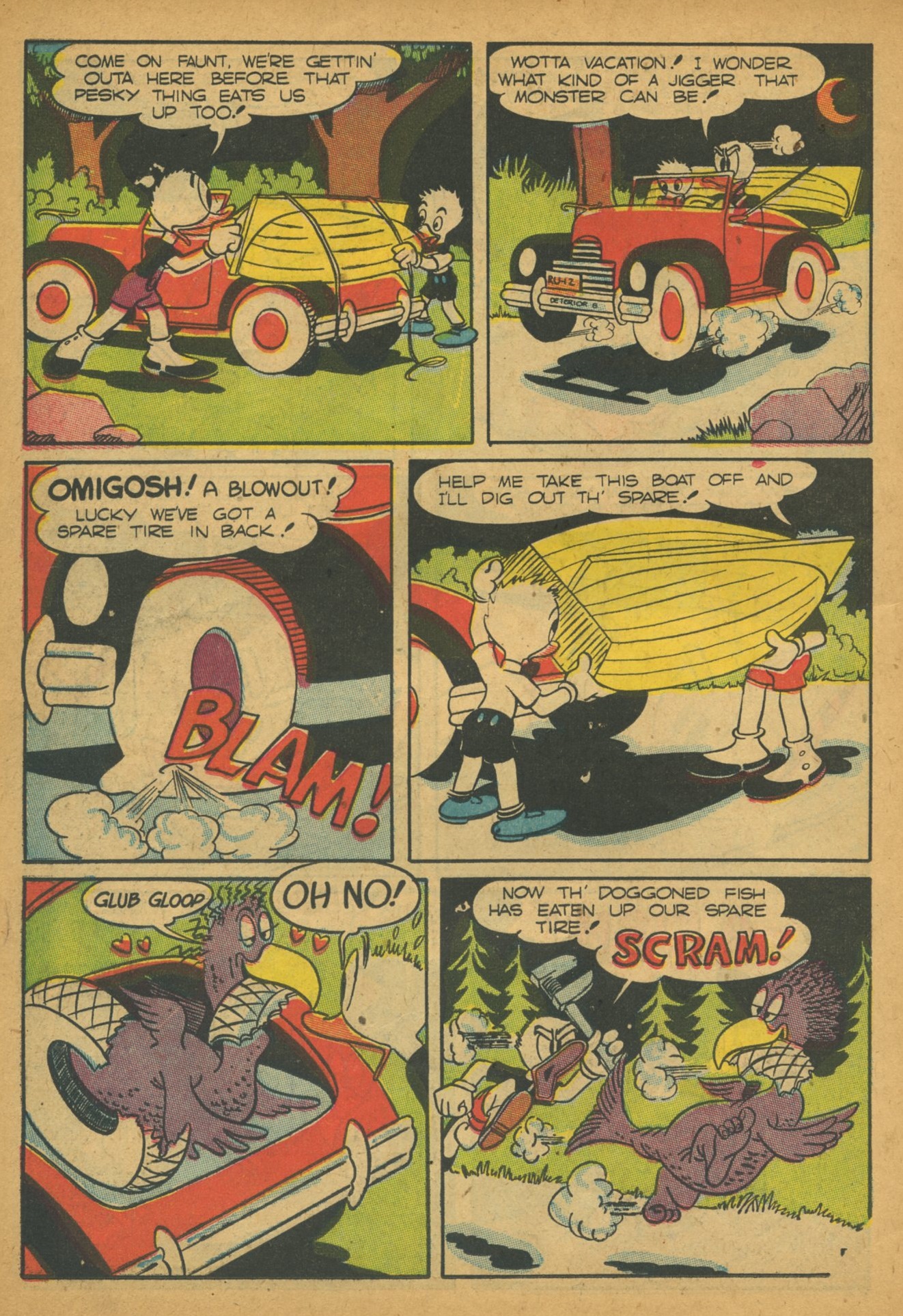 Read online Super Duck Comics comic -  Issue #13 - 38