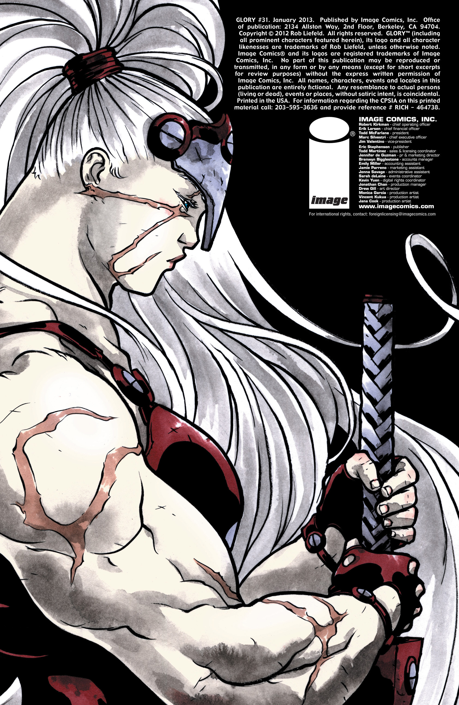 Read online Glory comic -  Issue #31 - 2