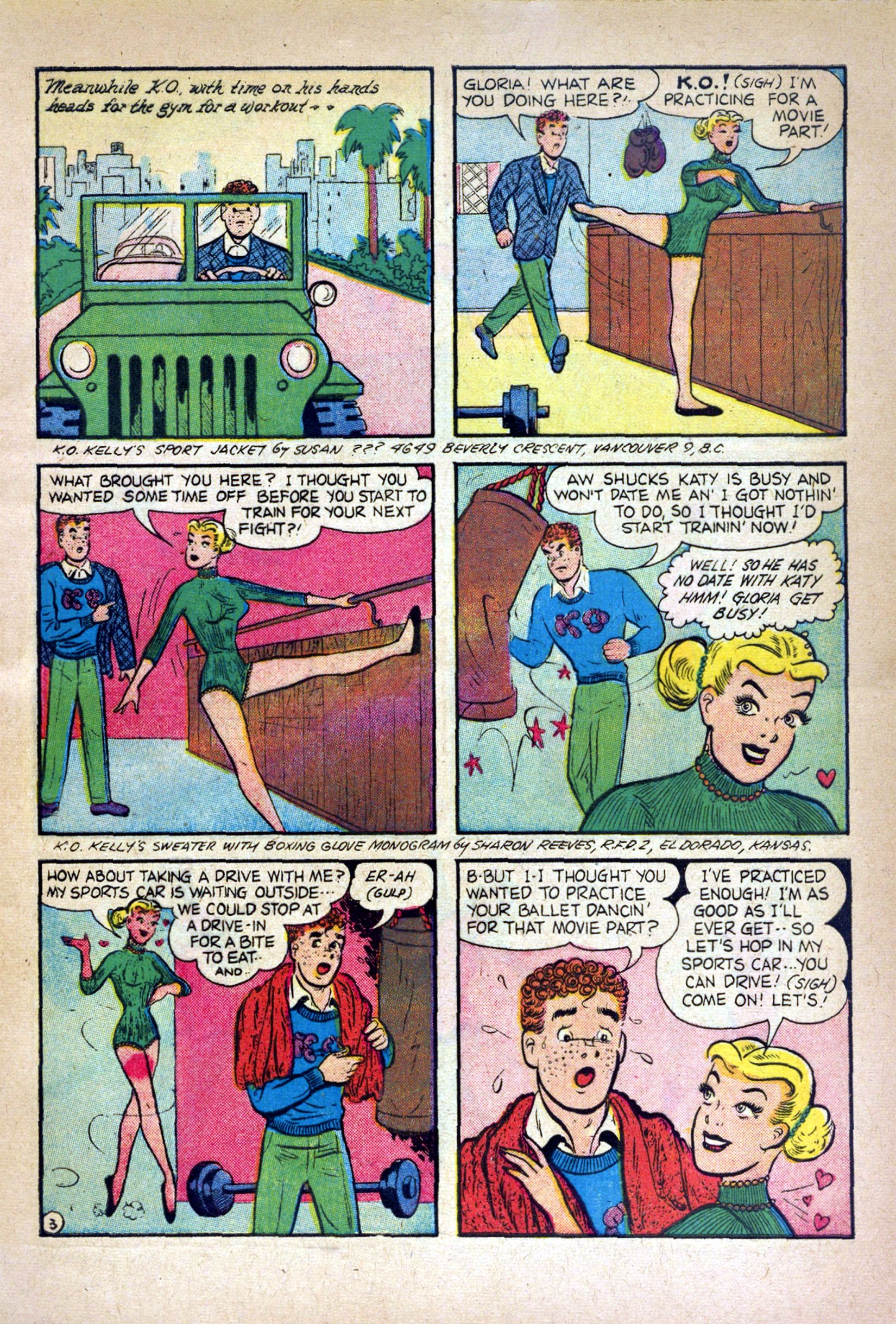 Read online Katy Keene (1949) comic -  Issue #31 - 5