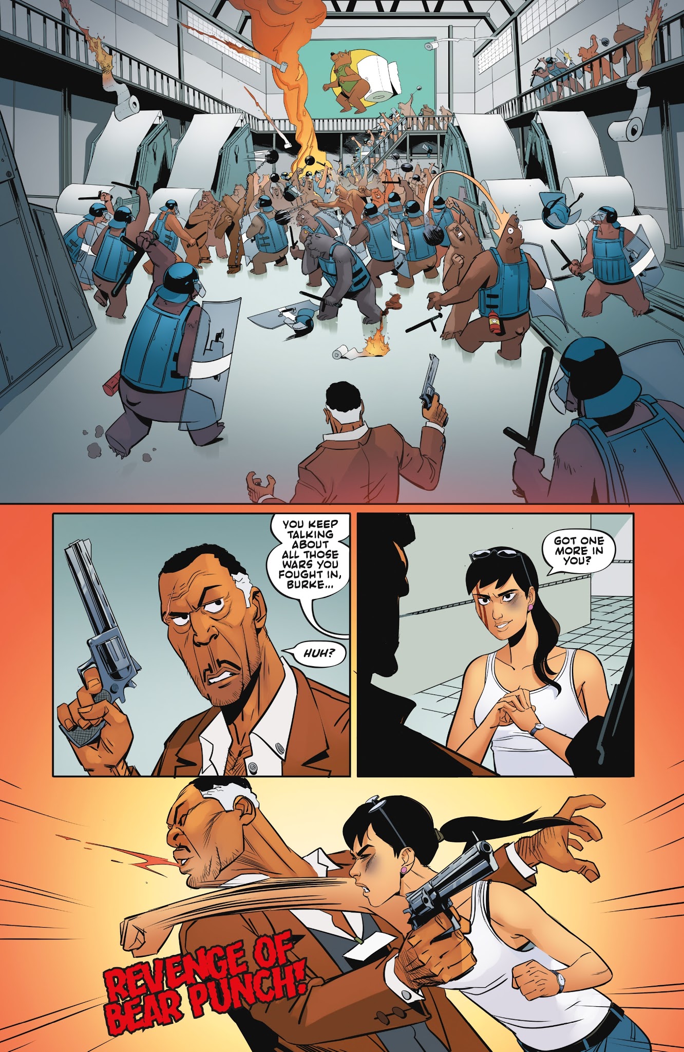 Read online Shirtless Bear-Fighter! comic -  Issue #4 - 15
