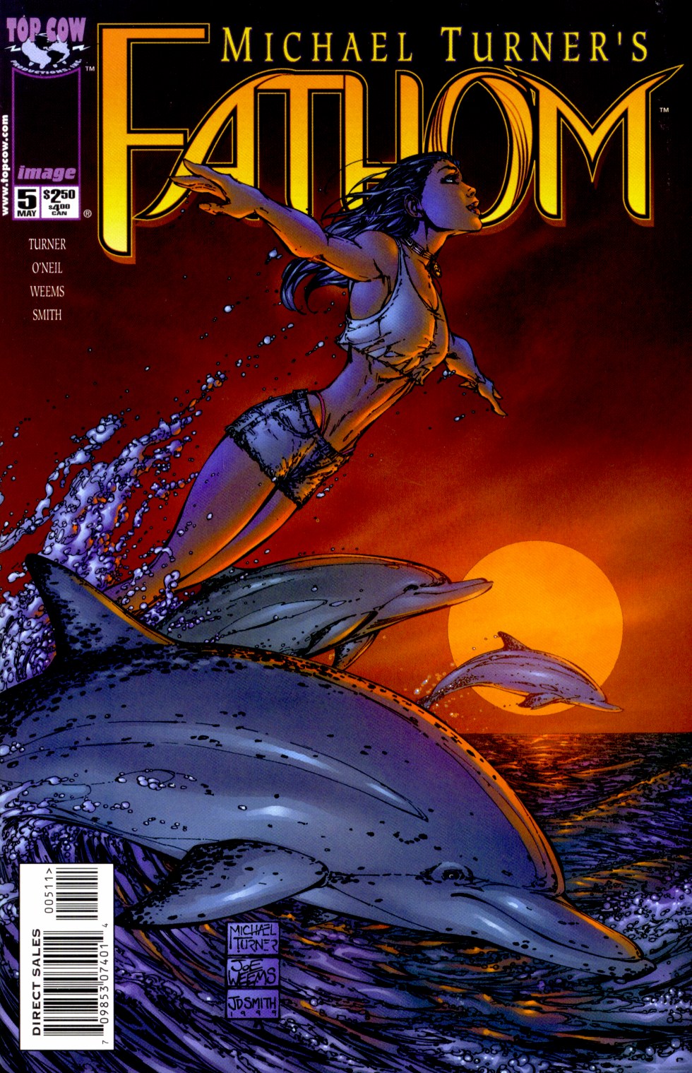 Read online Fathom (1998) comic -  Issue #5 - 1