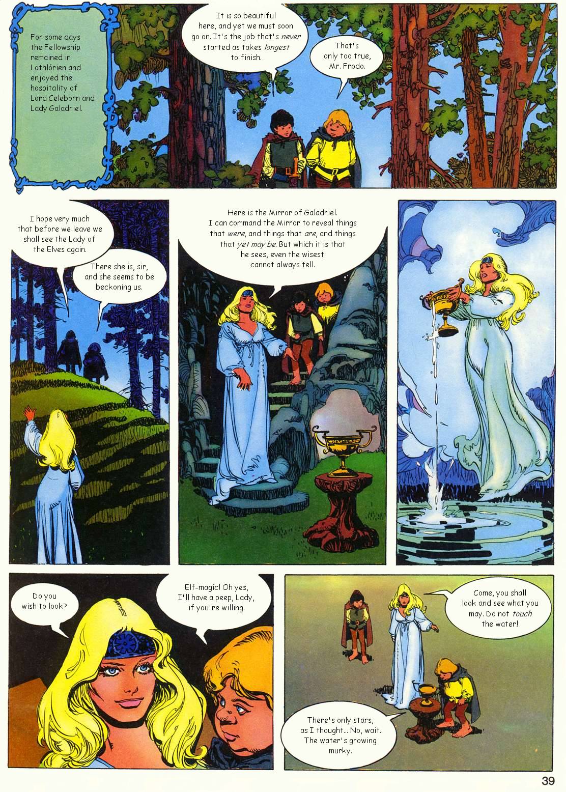 Read online El Señor de los Anillos comic -  Issue #2 - 35