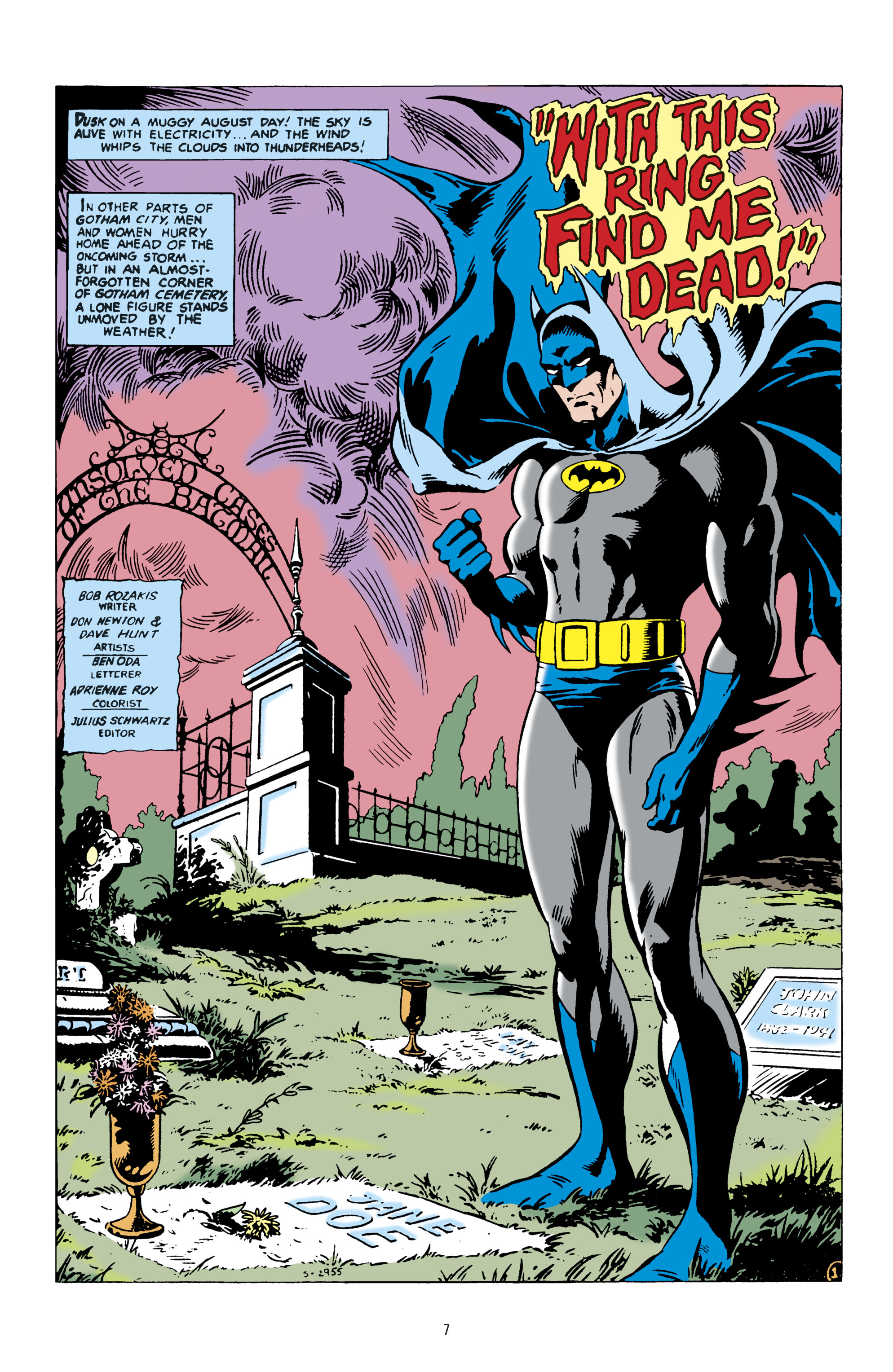 Read online Tales of the Batman: Don Newton comic -  Issue # TPB (Part 1) - 8