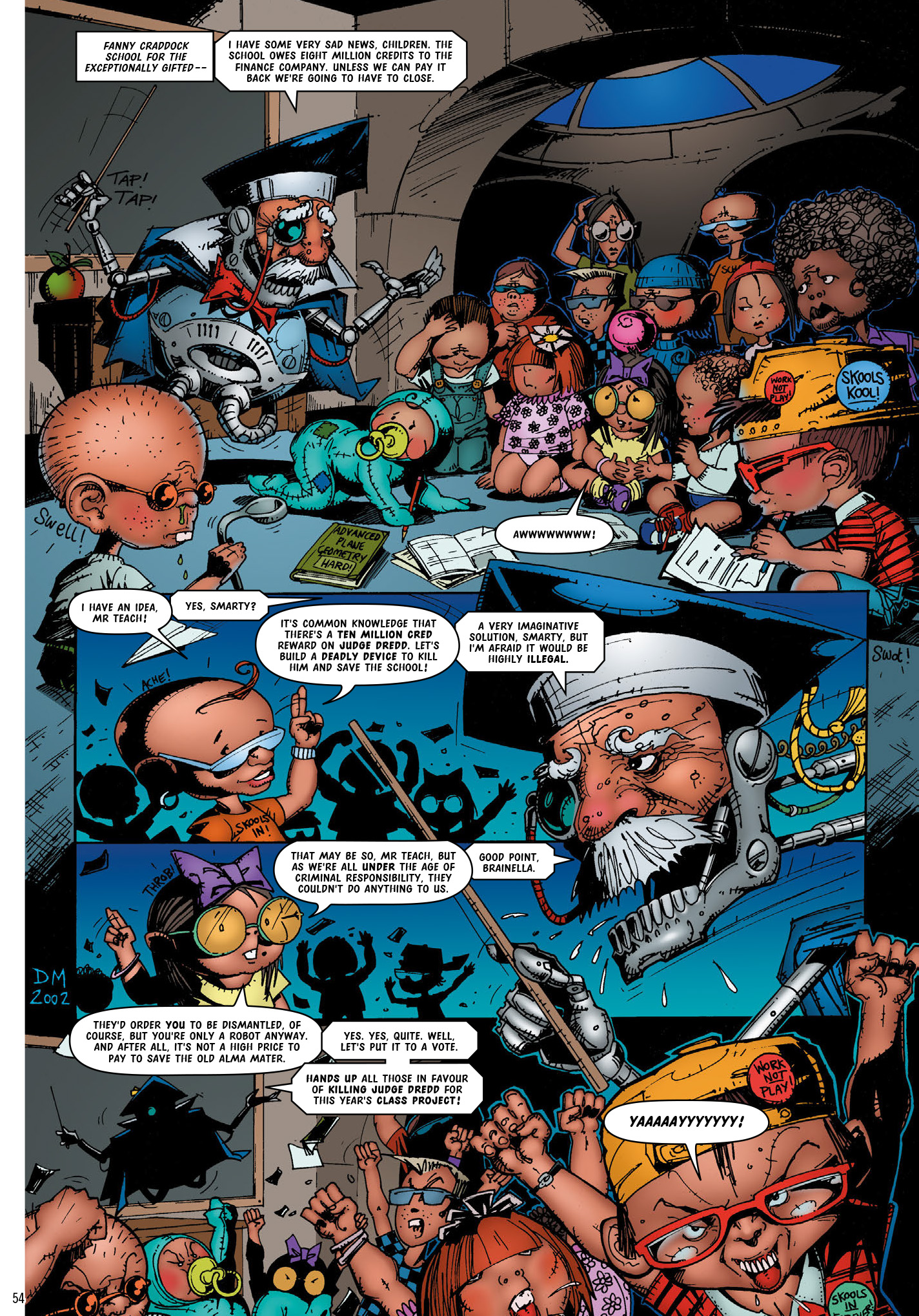 Read online Judge Dredd: The Complete Case Files comic -  Issue # TPB 36 (Part 1) - 56