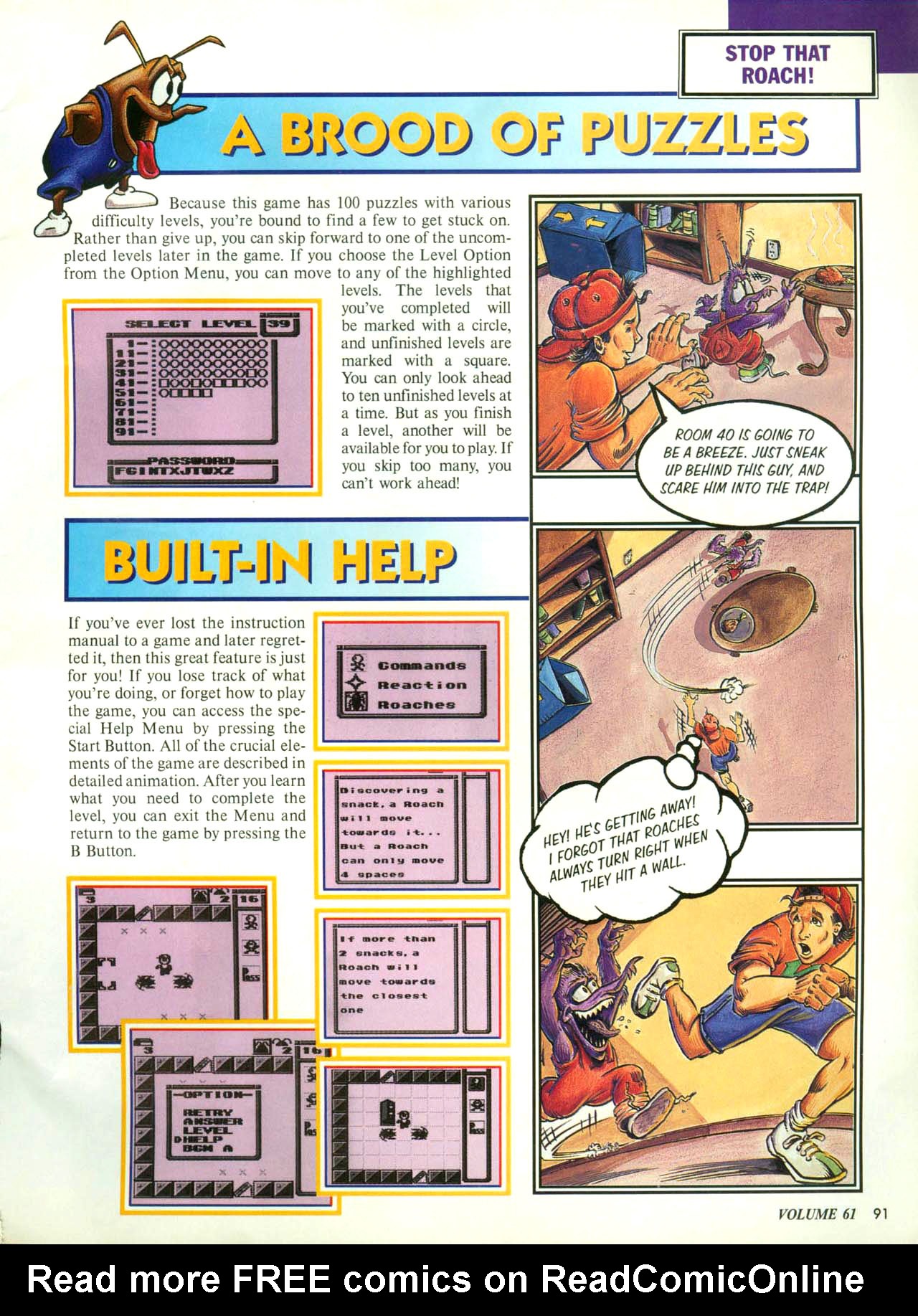 Read online Nintendo Power comic -  Issue #61 - 88