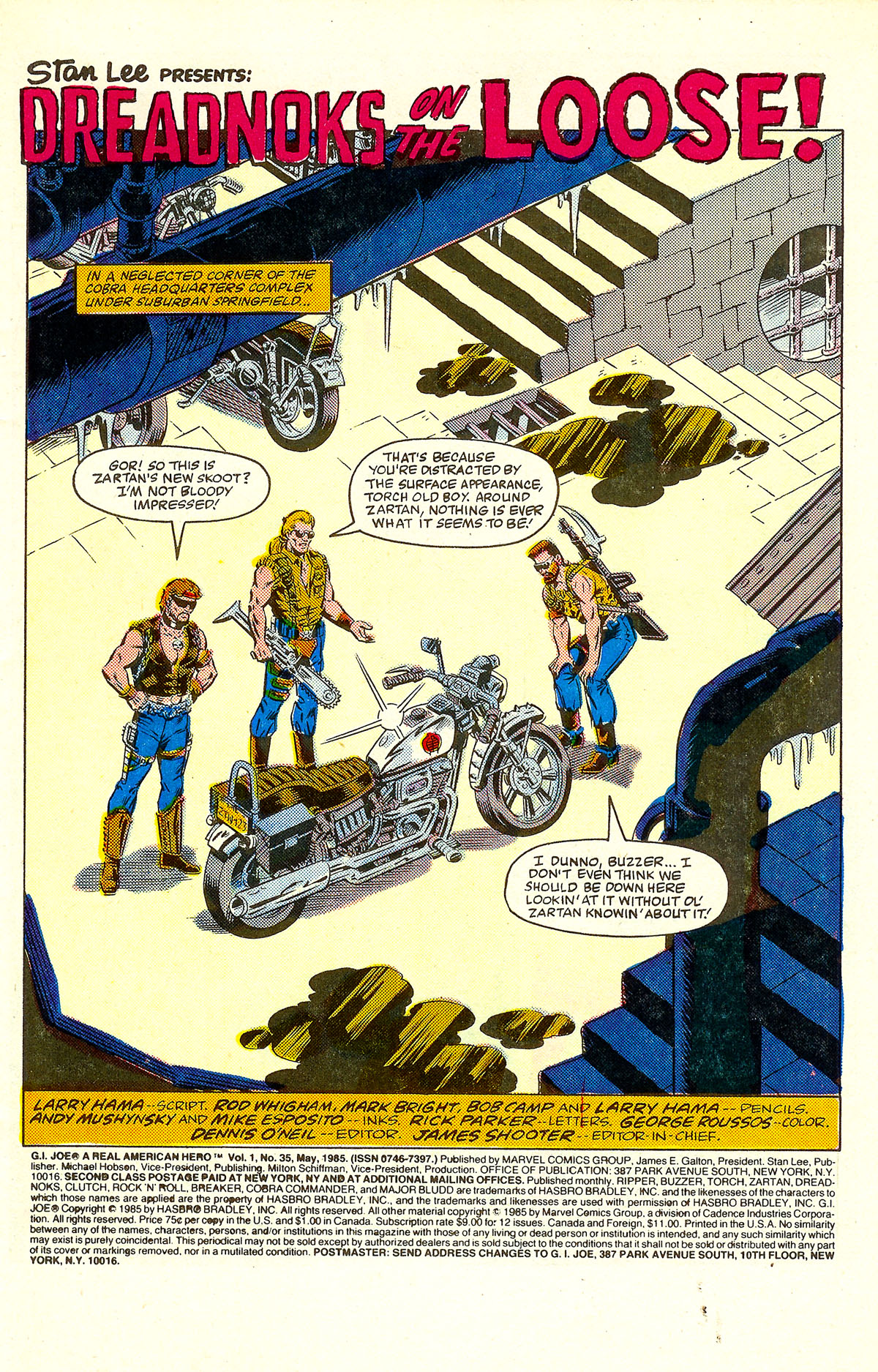 G.I. Joe: A Real American Hero 35 Page 1