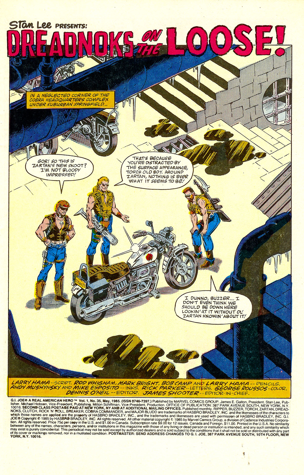 Read online G.I. Joe: A Real American Hero comic -  Issue #35 - 2