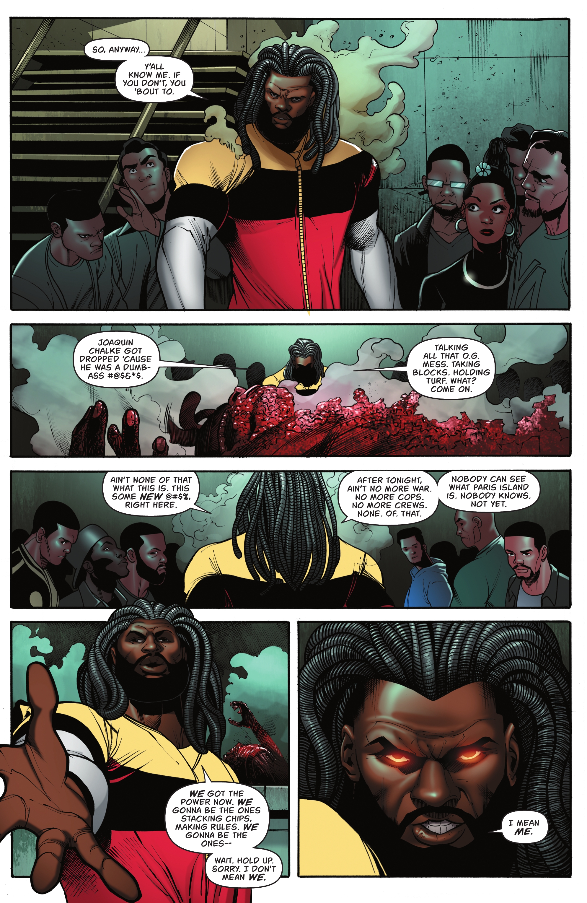 Read online Blood Syndicate: Season One comic -  Issue #2 - 18