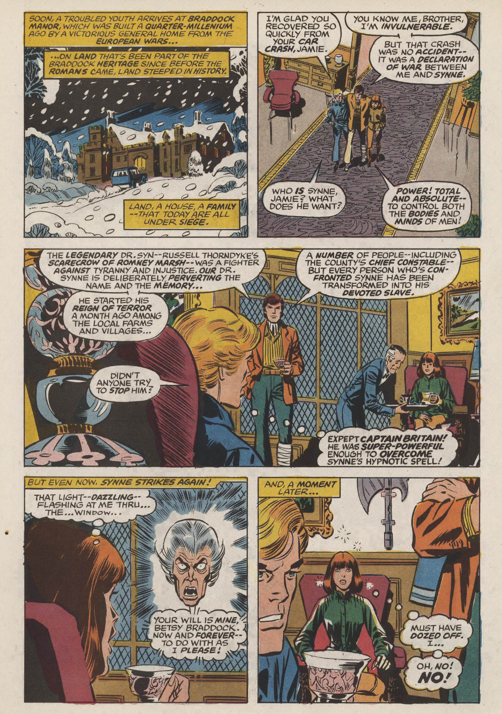 Read online Captain Britain (1976) comic -  Issue #9 - 7