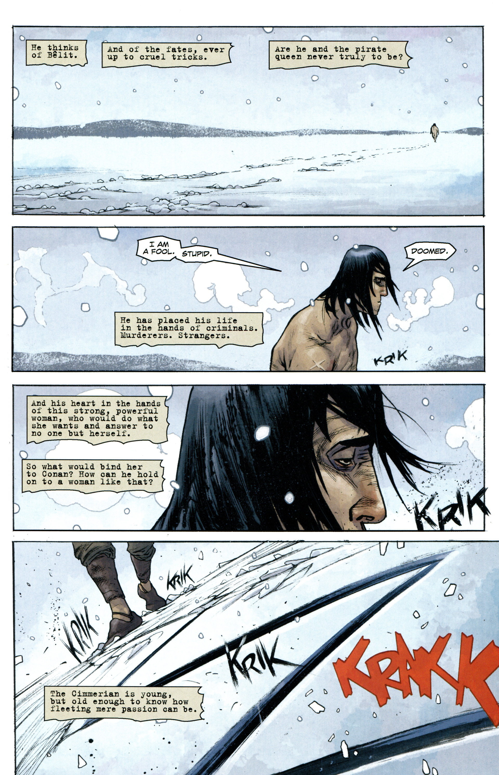 Read online Conan the Barbarian (2012) comic -  Issue #4 - 20
