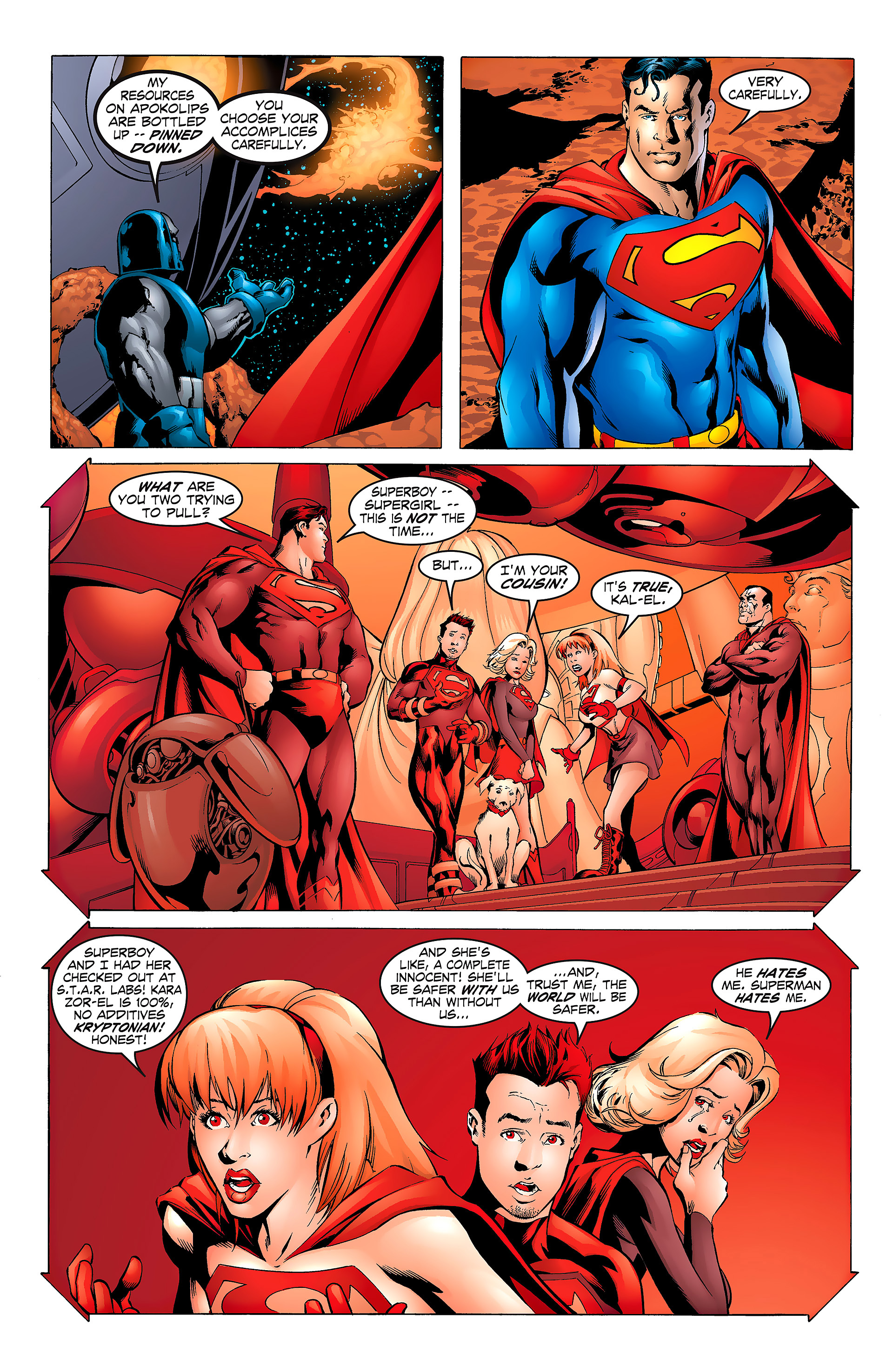 Read online Superman vs. Darkseid: Apokolips Now! comic -  Issue # Full - 6