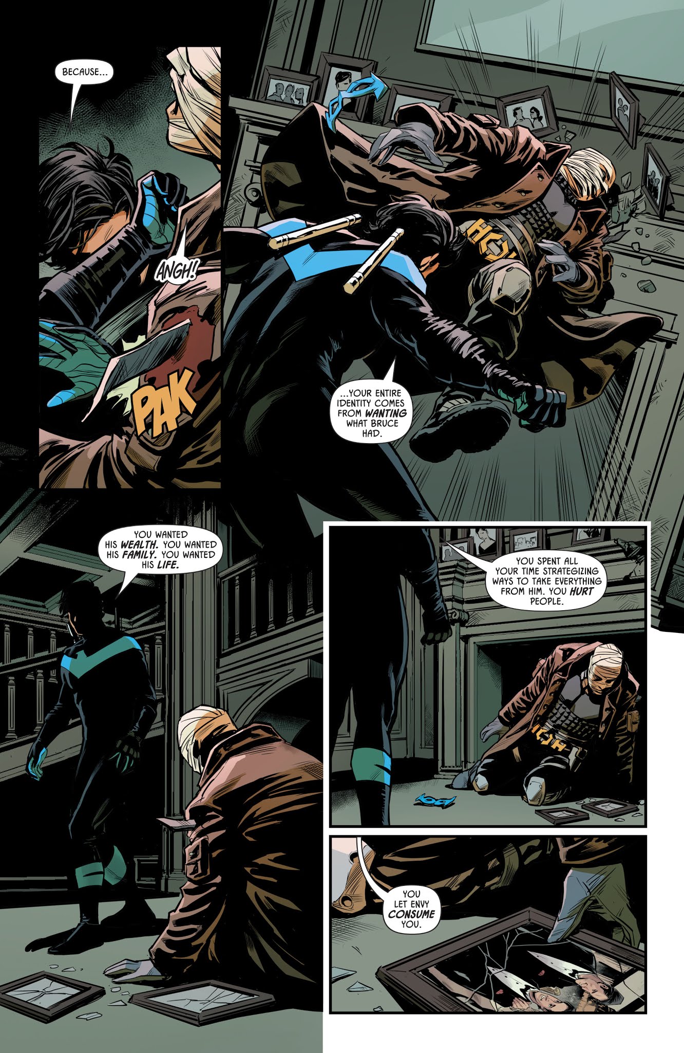 Read online Batman: Prelude to the Wedding: Nightwing vs. Hush comic -  Issue # Full - 17