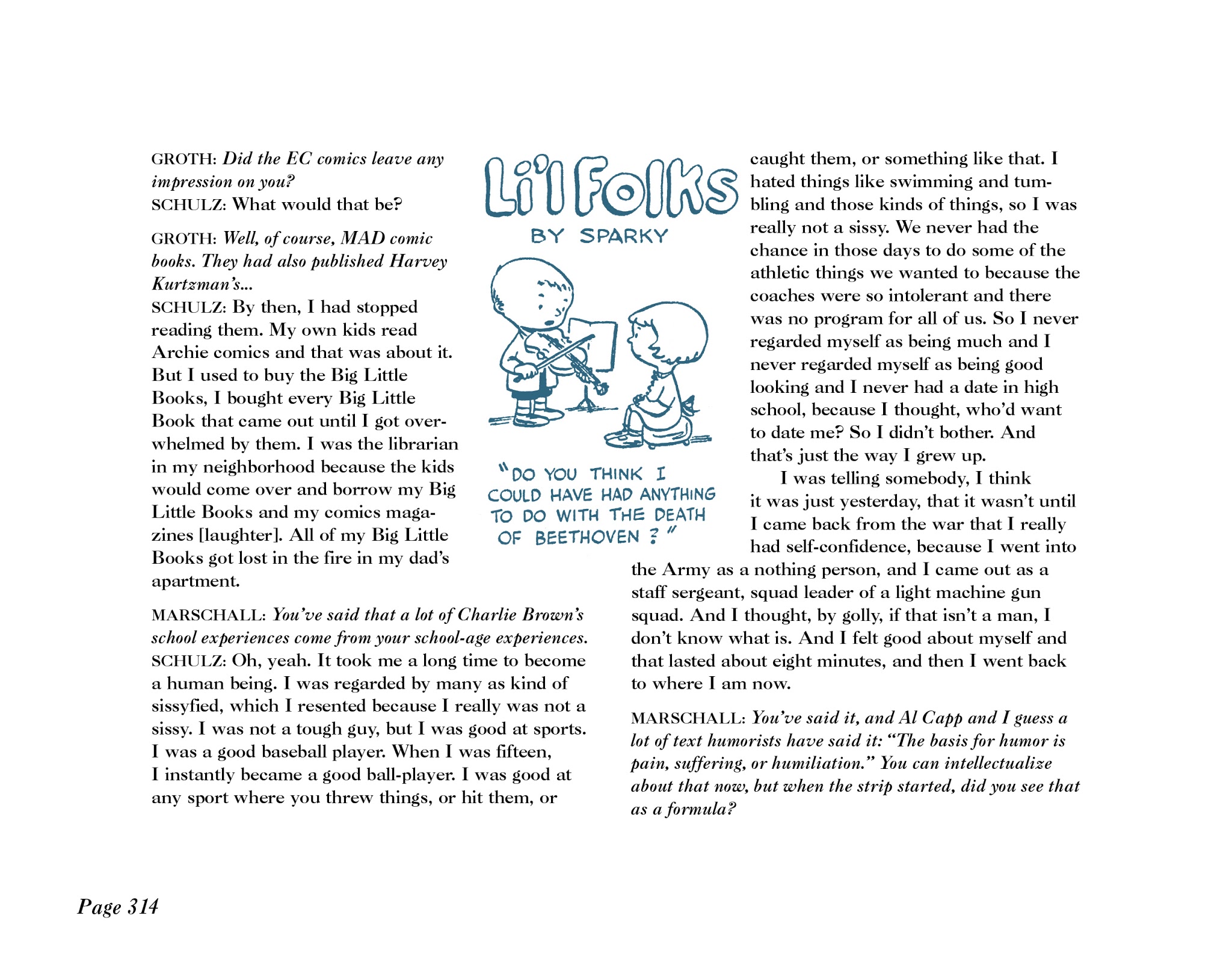 Read online The Complete Peanuts comic -  Issue # TPB 1 - 325