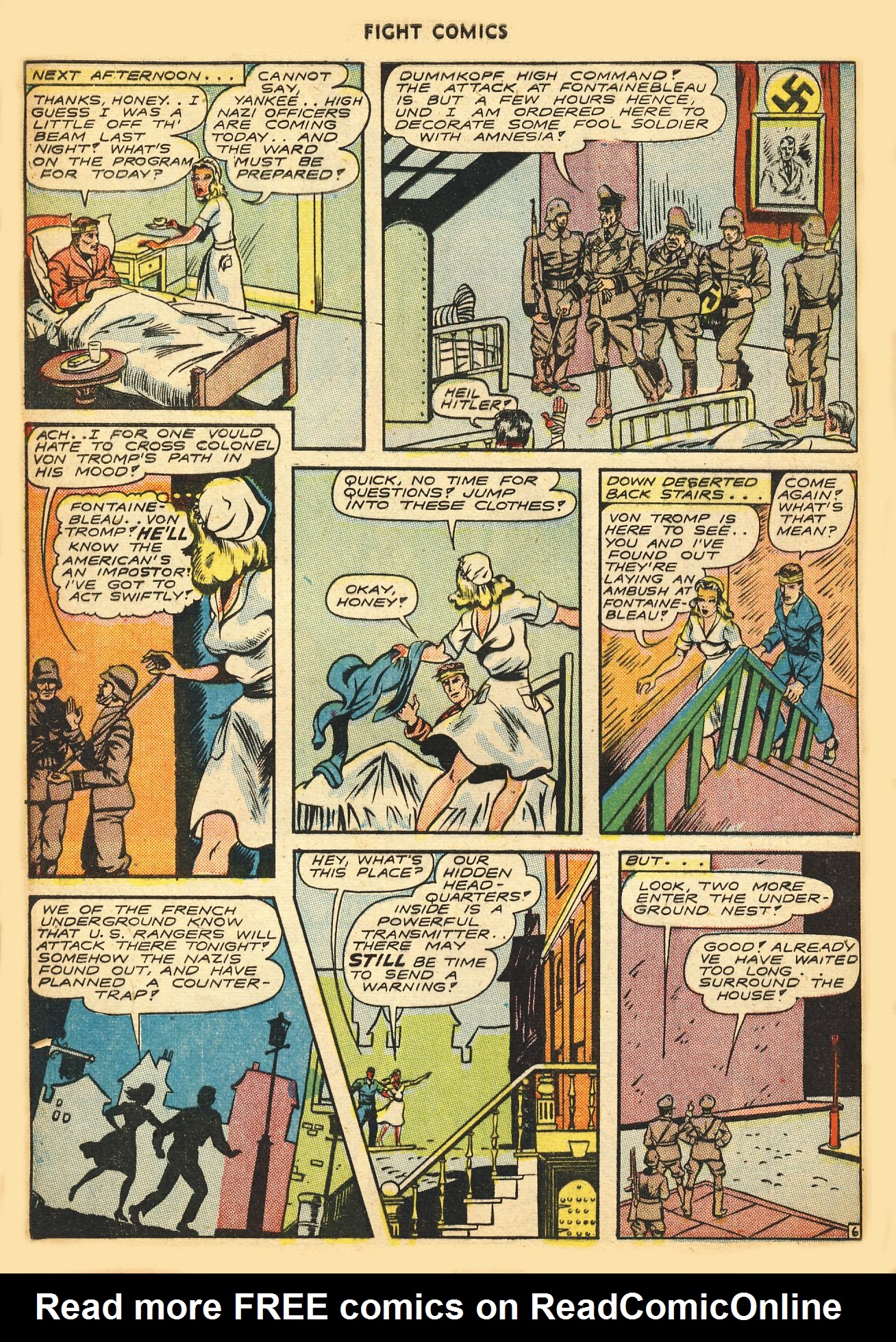 Read online Fight Comics comic -  Issue #31 - 8