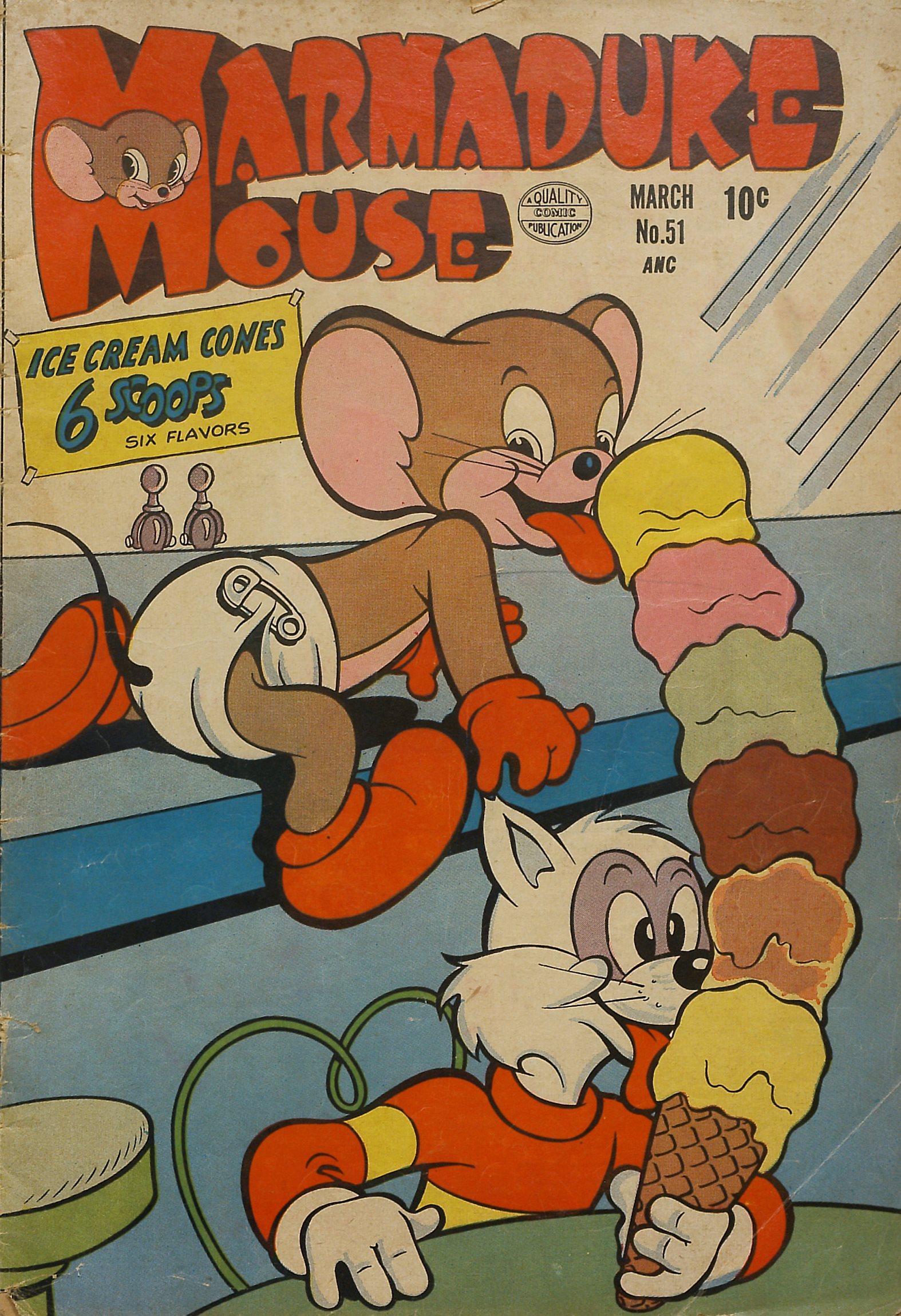 Read online Marmaduke Mouse comic -  Issue #51 - 1
