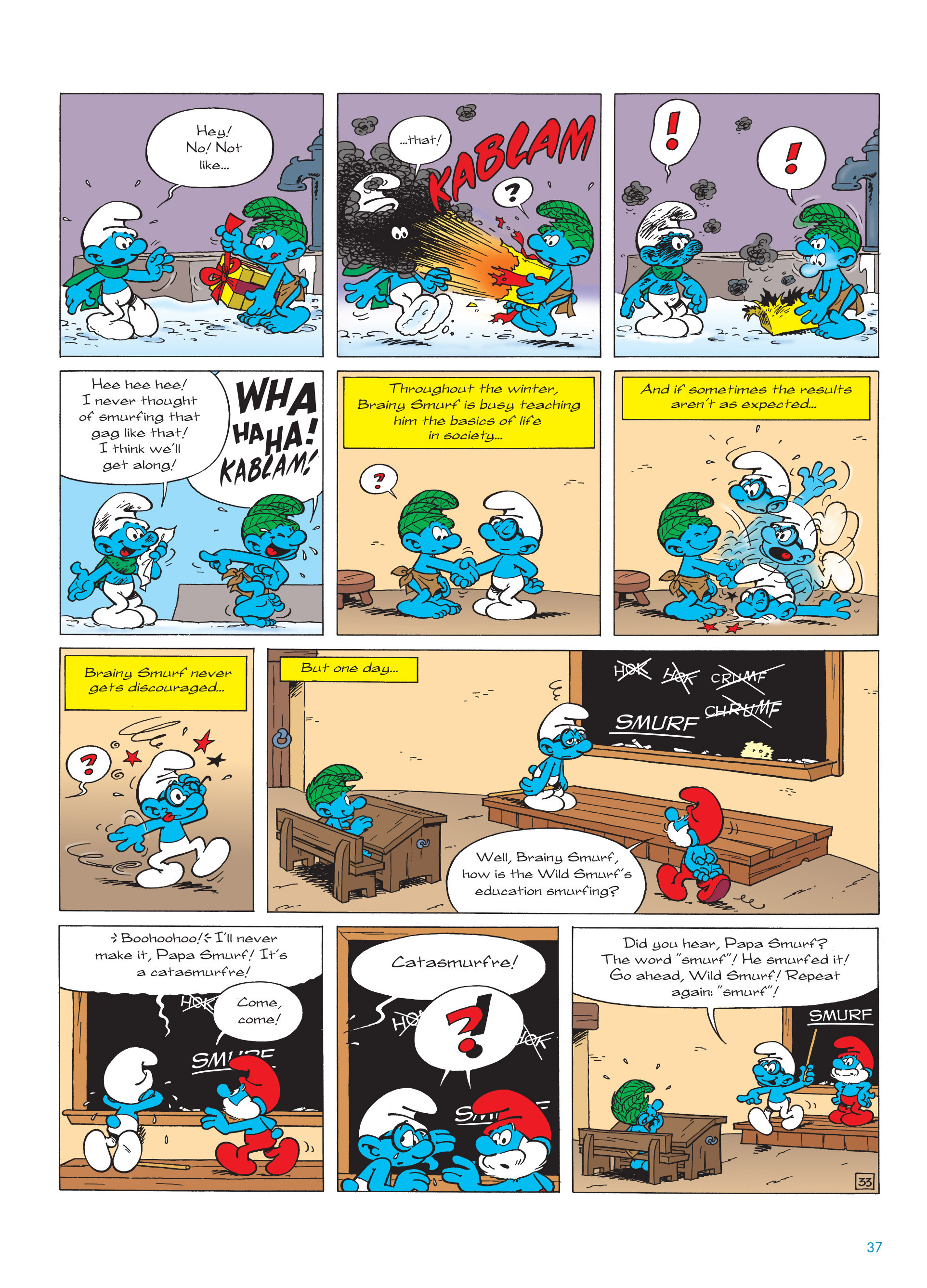 Read online The Smurfs comic -  Issue #21 - 37