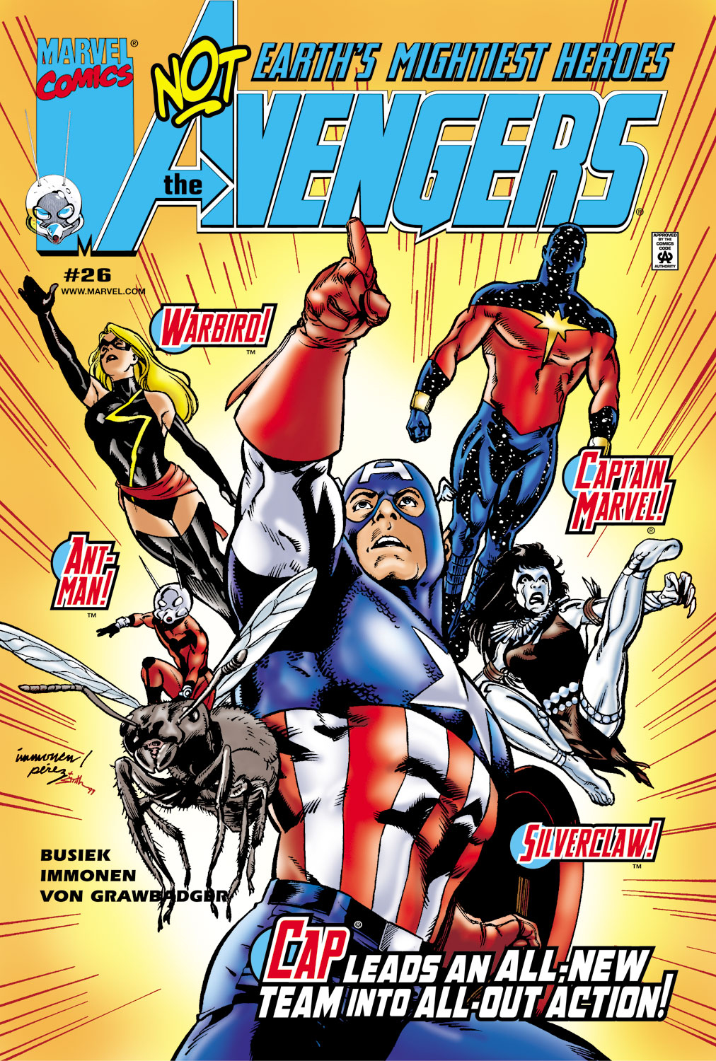 Read online Avengers (1998) comic -  Issue #26 - 1