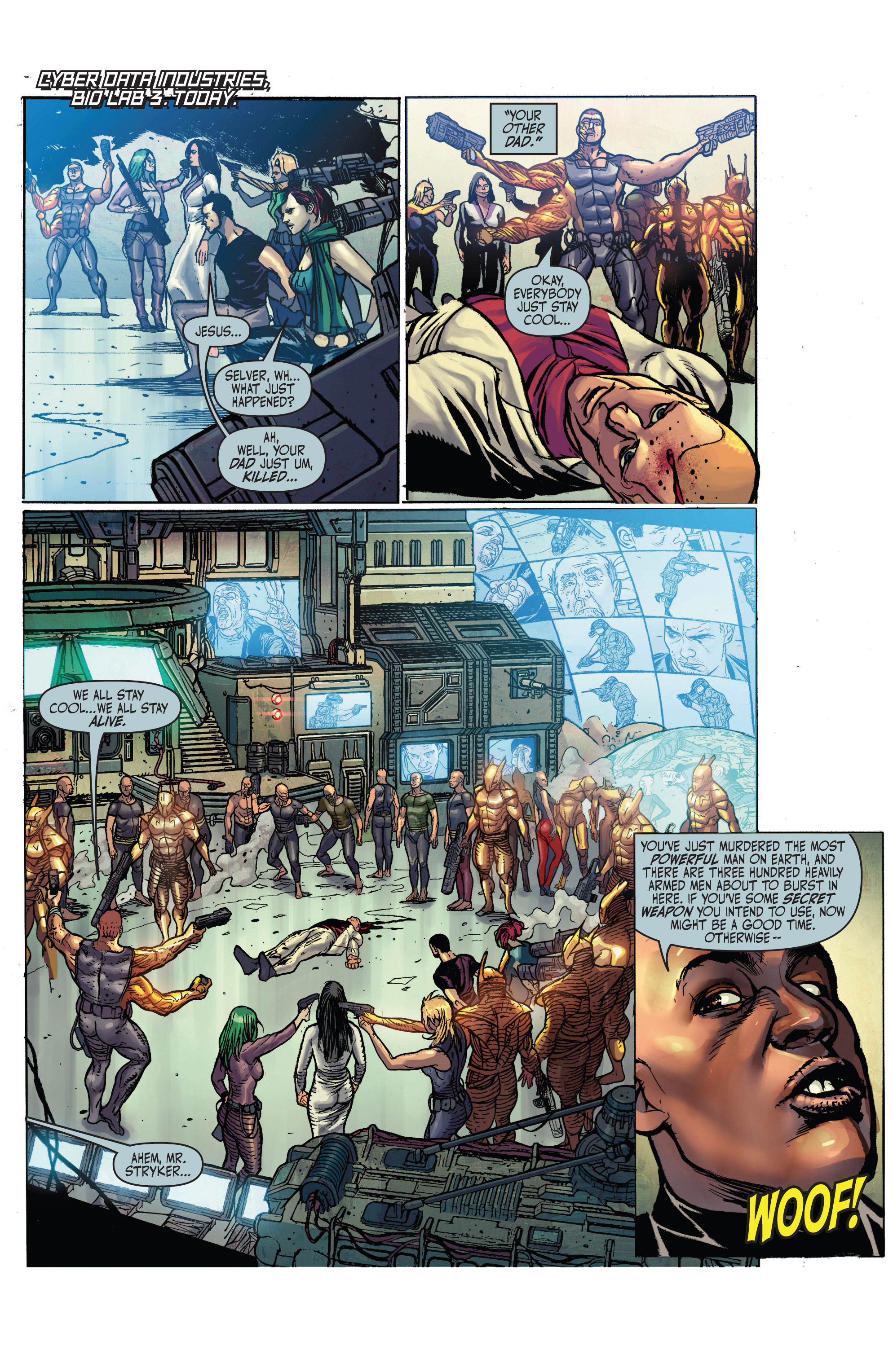 Read online Cyberforce (2012) comic -  Issue #6 - 14