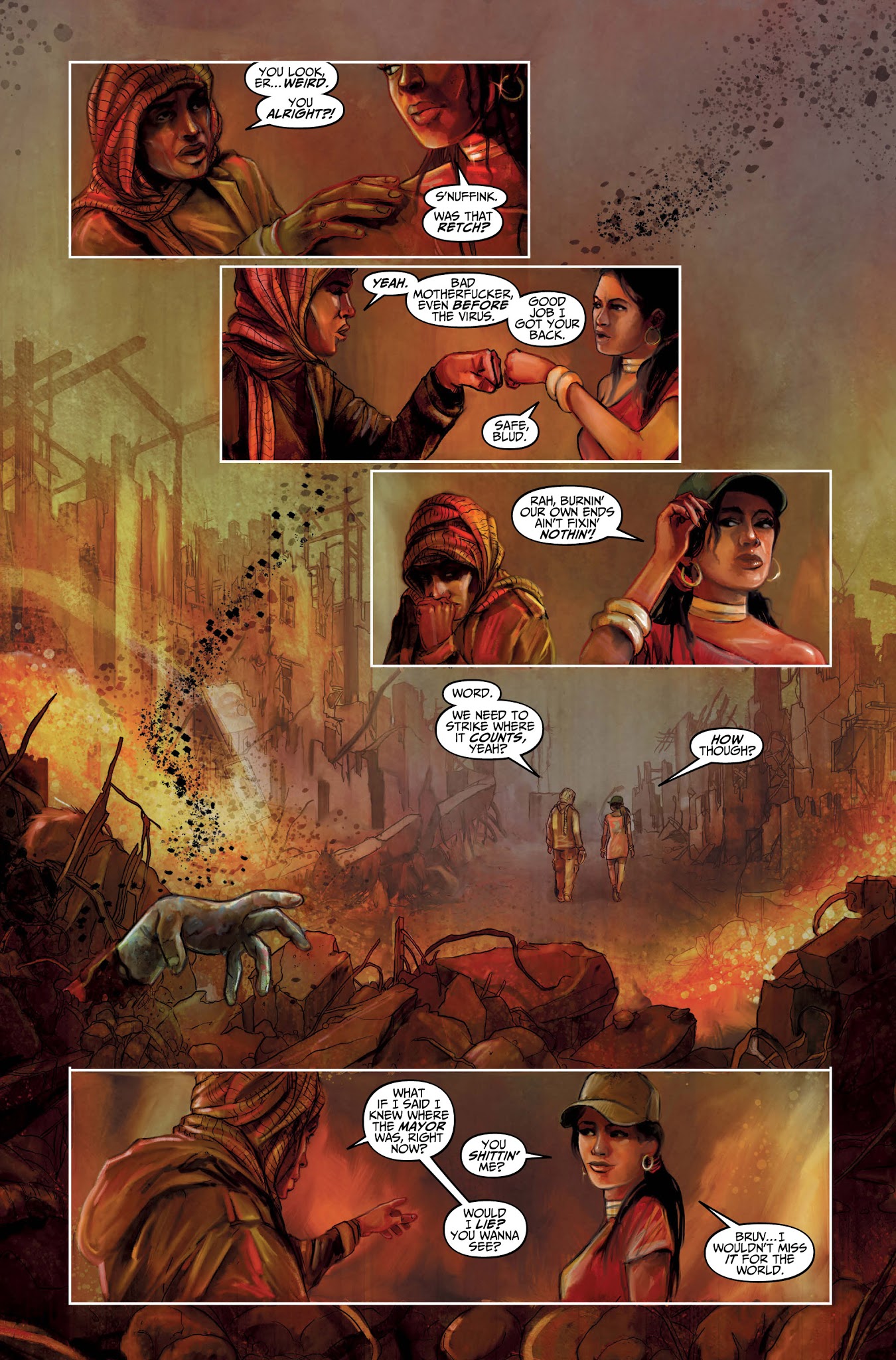 Read online Death Sentence London comic -  Issue #5 - 8