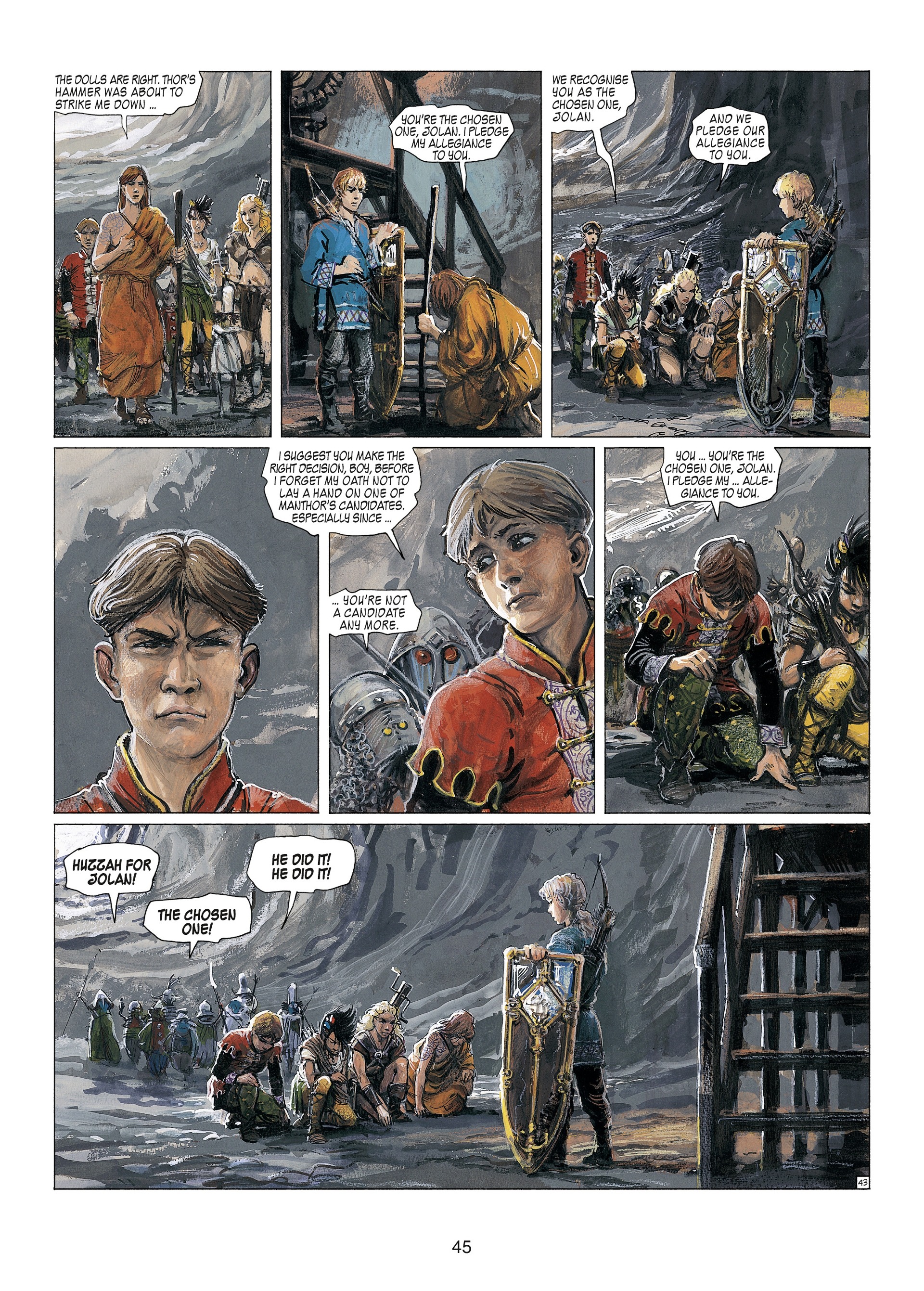 Read online Thorgal comic -  Issue #23 - 47