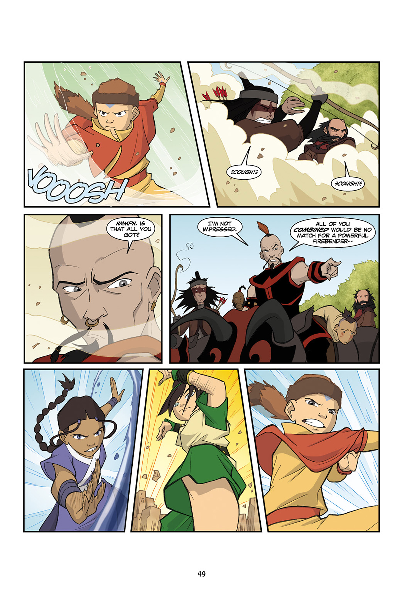 Read online Nickelodeon Avatar: The Last Airbender - The Lost Adventures comic -  Issue # Full - 50