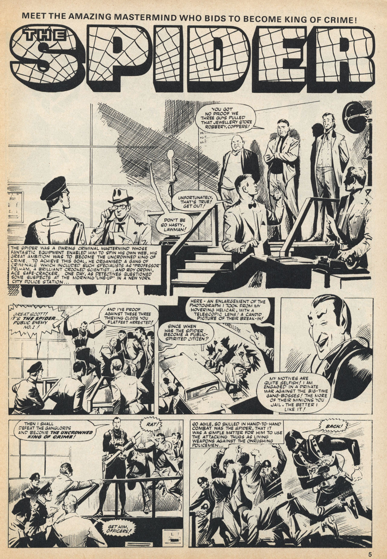 Read online Vulcan comic -  Issue #1 - 5