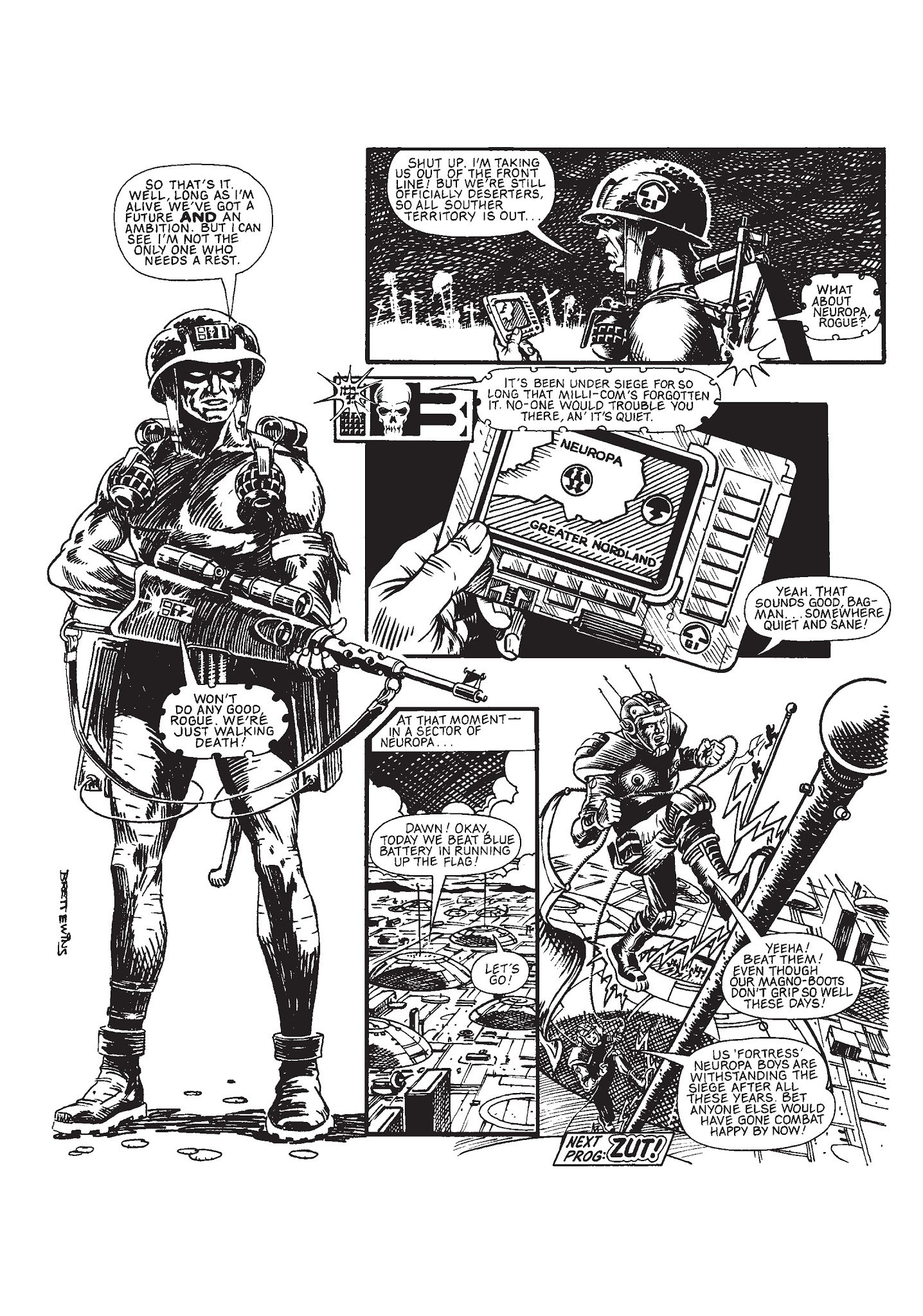 Read online Rogue Trooper: Tales of Nu-Earth comic -  Issue # TPB 1 - 269