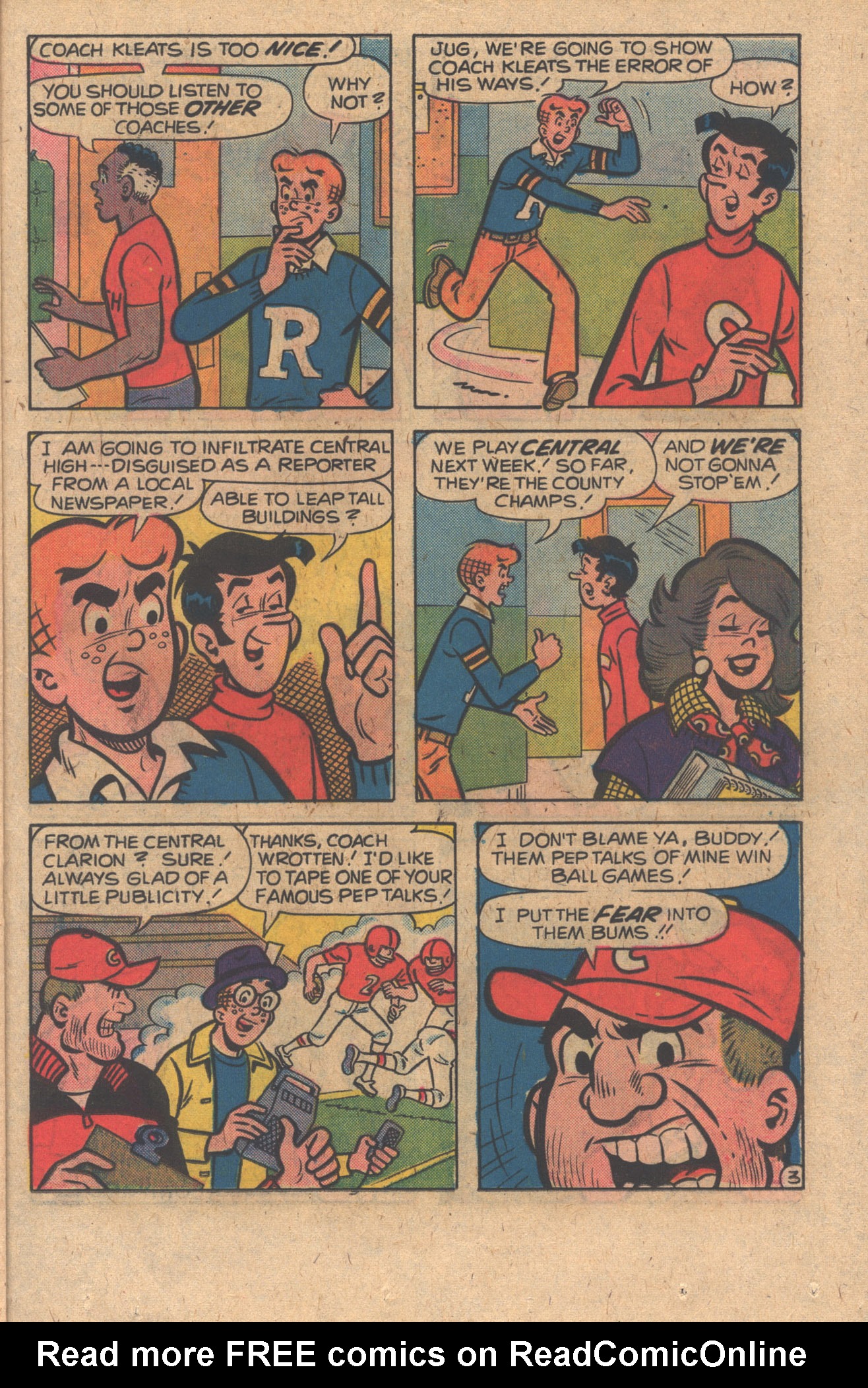 Read online Archie at Riverdale High (1972) comic -  Issue #36 - 23