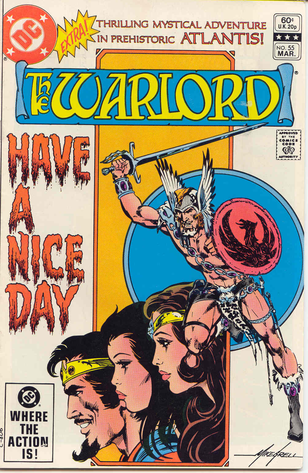 Read online Warlord (1976) comic -  Issue #55 - 1