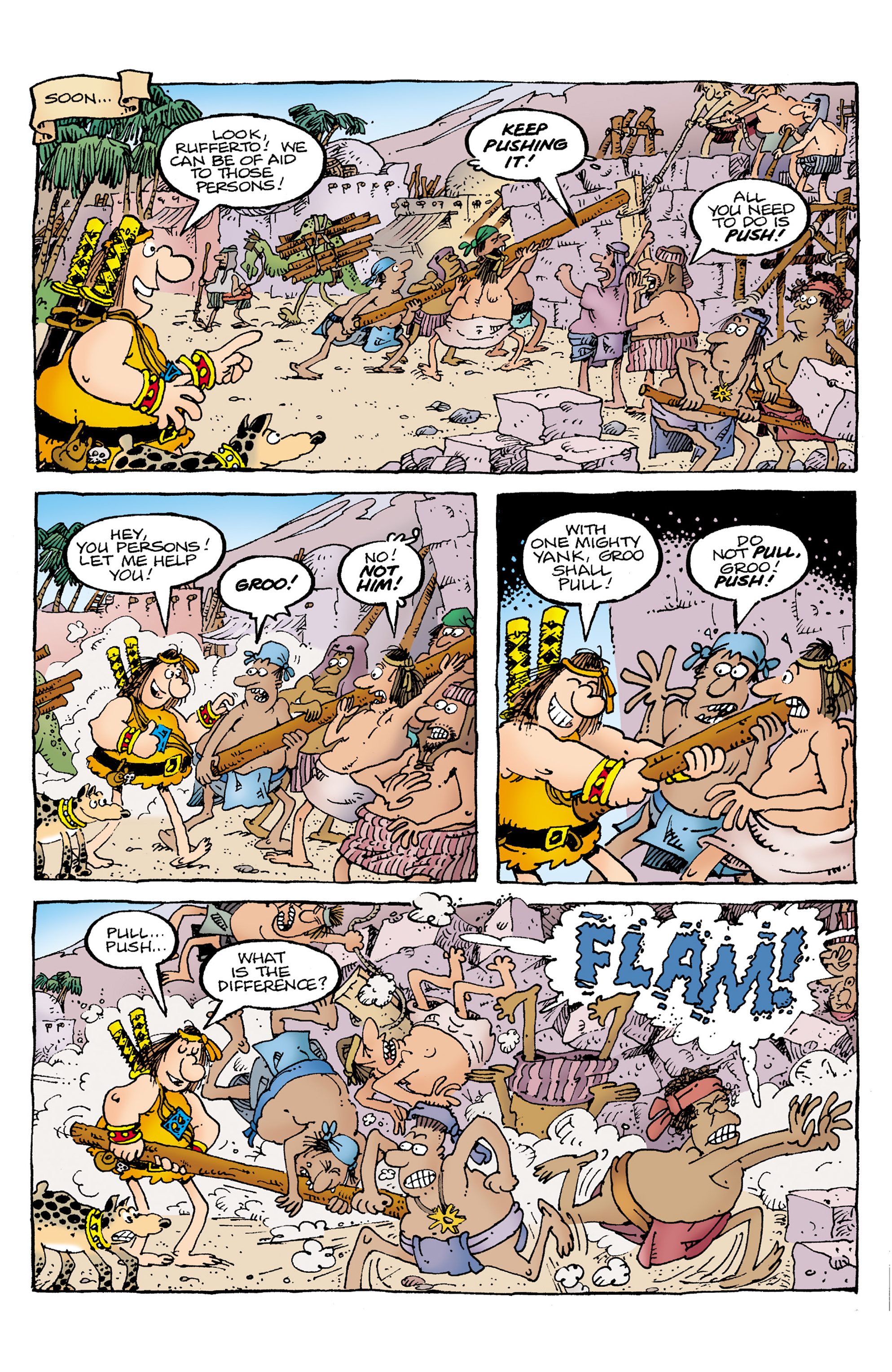 Read online Groo: Fray of the Gods comic -  Issue #3 - 5