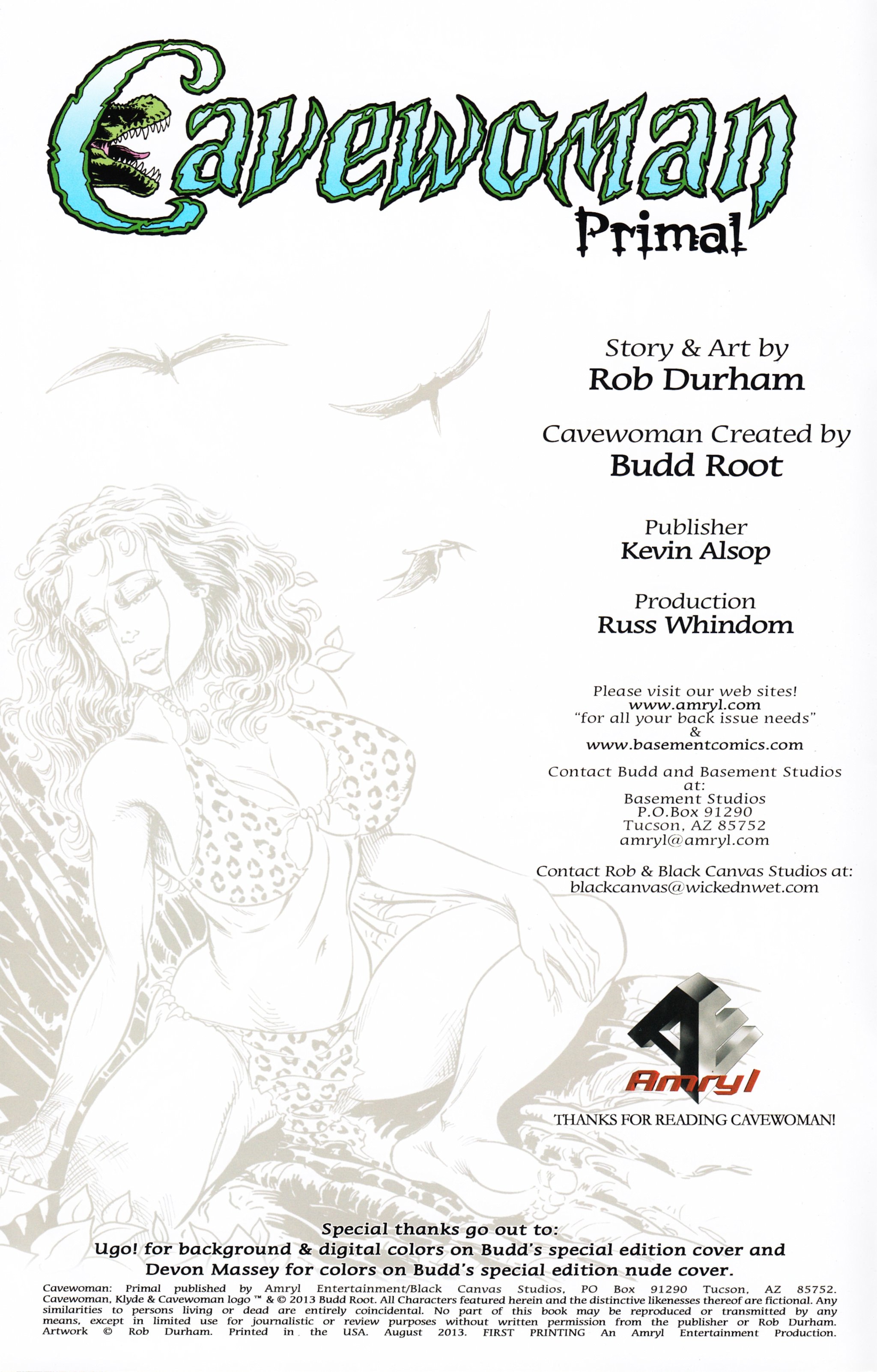 Read online Cavewoman: Primal comic -  Issue # Full - 2