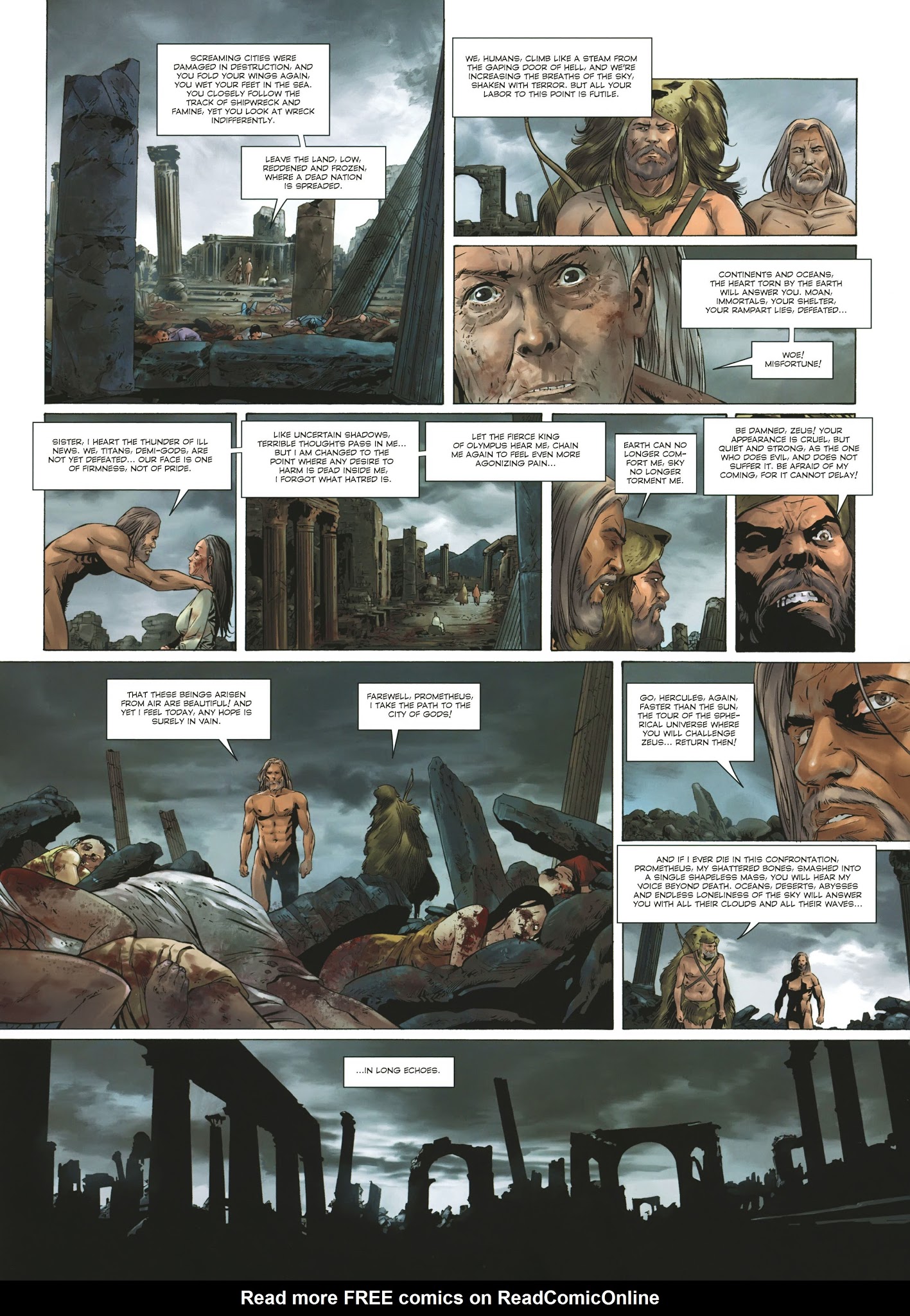 Read online Prometheus comic -  Issue #8 - 22