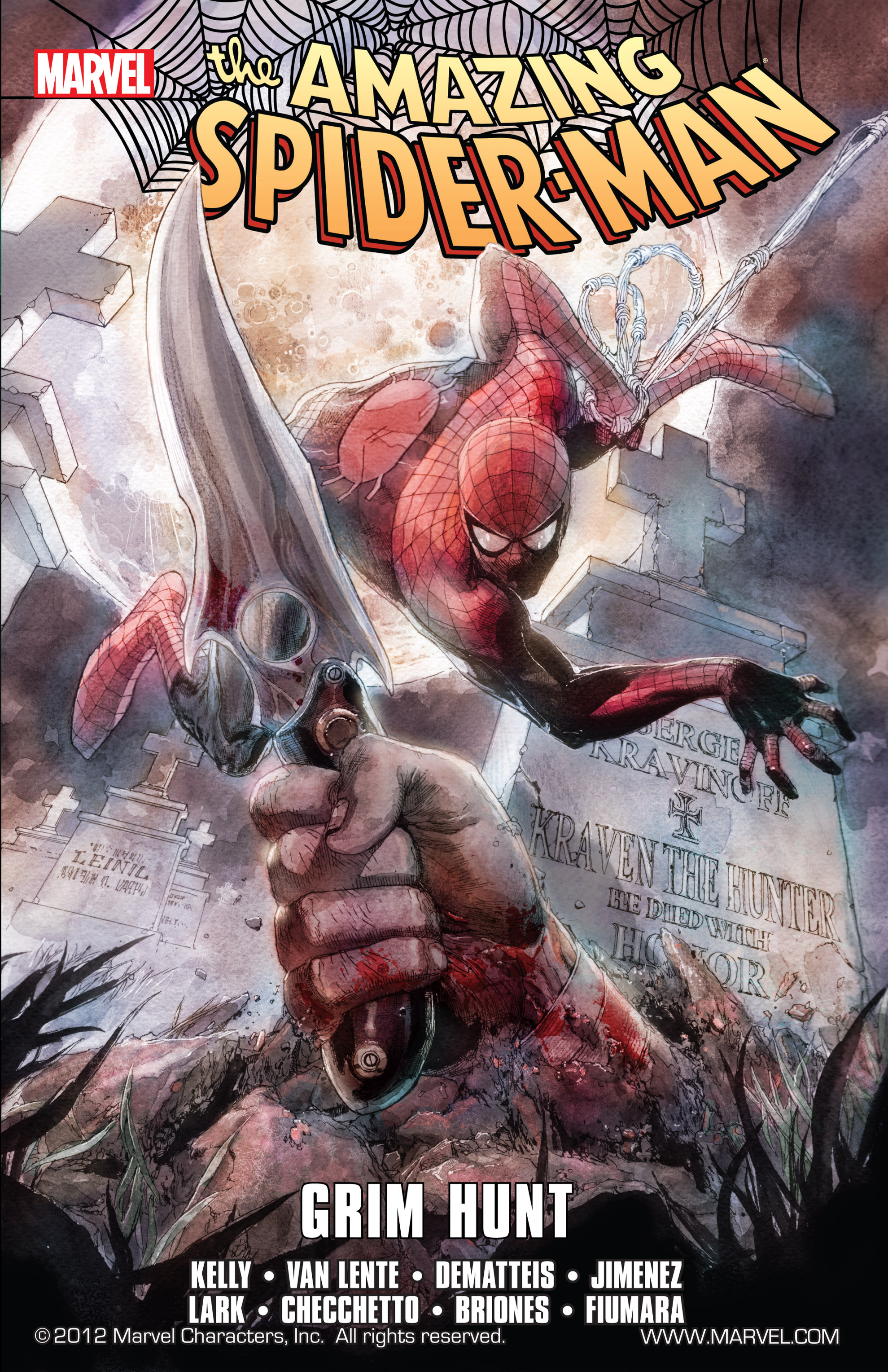 Read online Amazing Spider-Man: Grim Hunt comic -  Issue # TPB (Part 1) - 1
