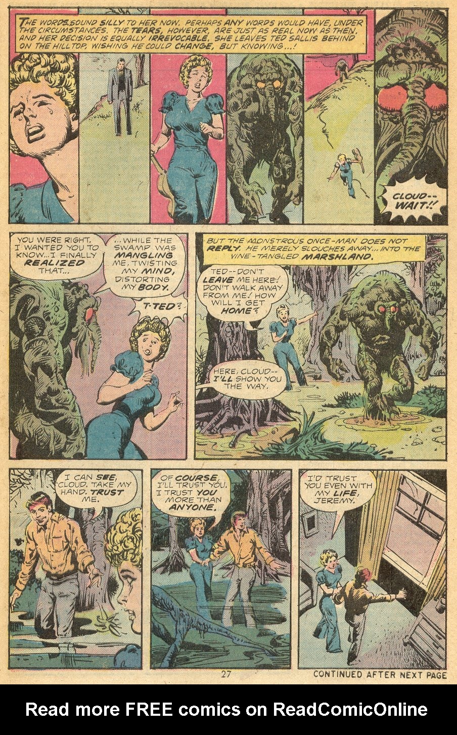 Read online Man-Thing (1974) comic -  Issue #15 - 17