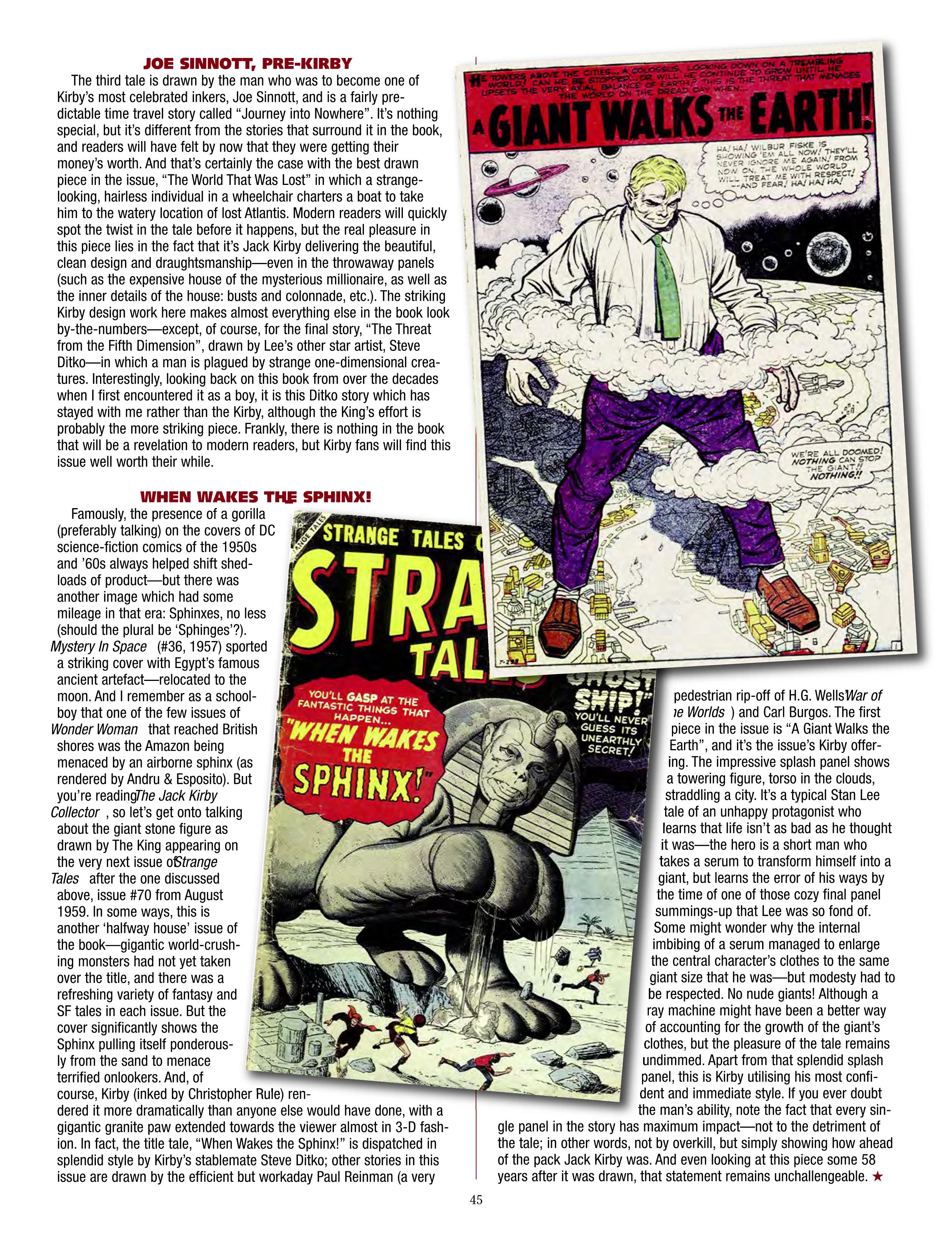Read online The Jack Kirby Collector comic -  Issue #71 - 47