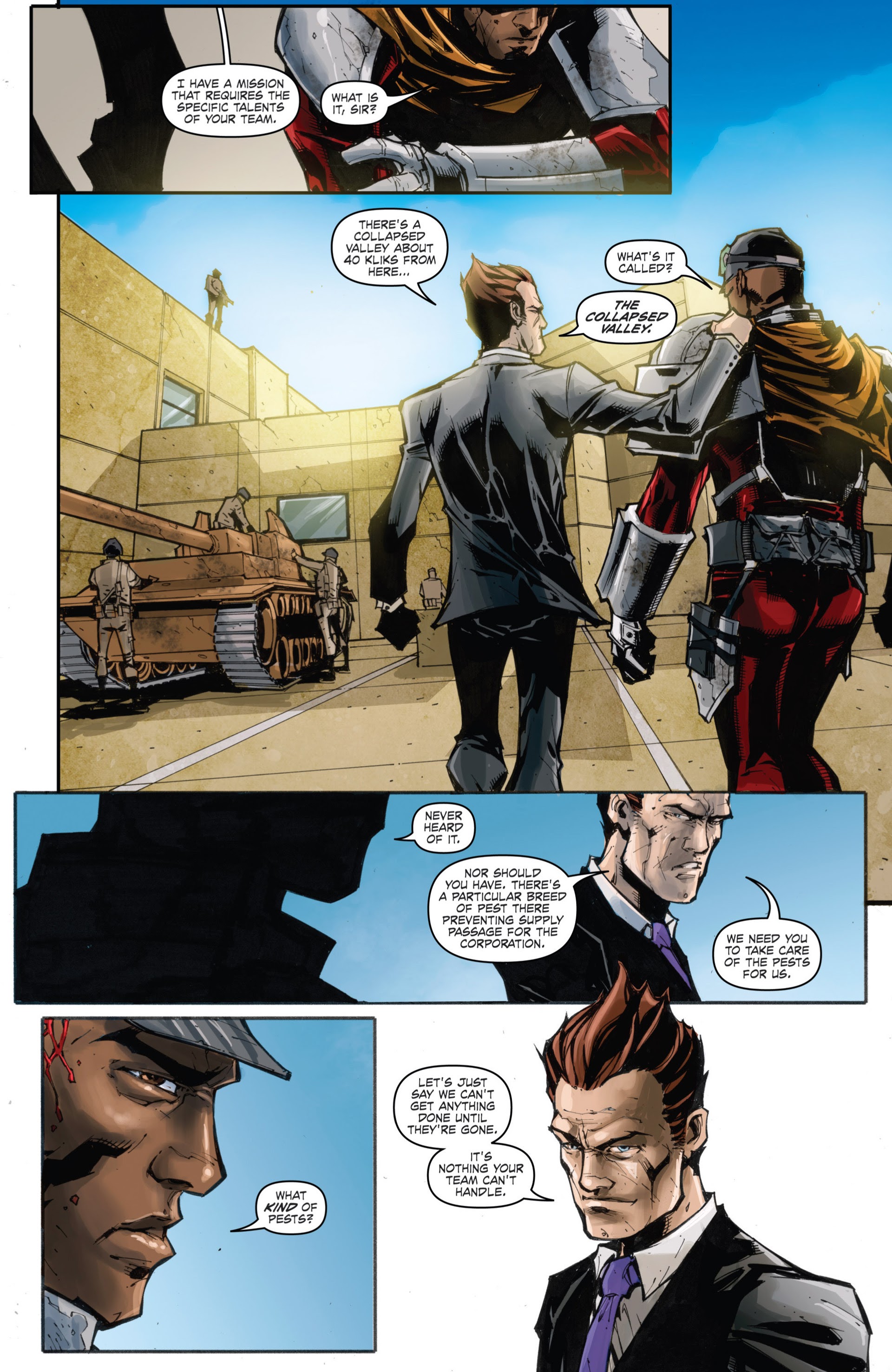 Read online Borderlands: Origins comic -  Issue #1 - 12