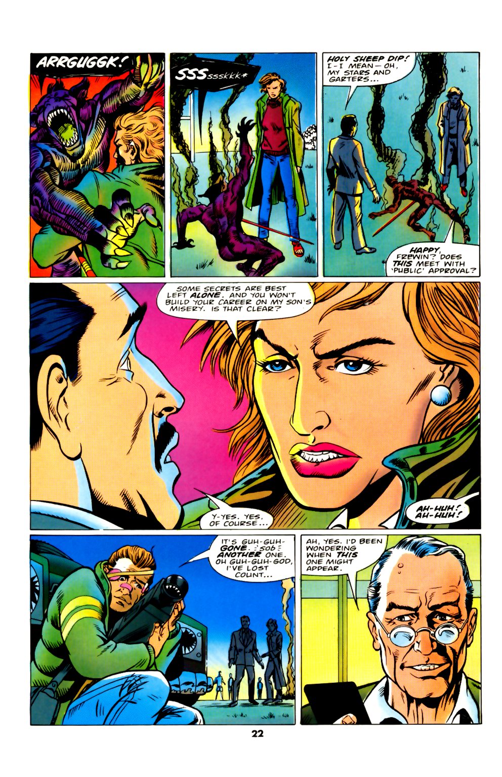 Read online The Knights of Pendragon comic -  Issue #13 - 22