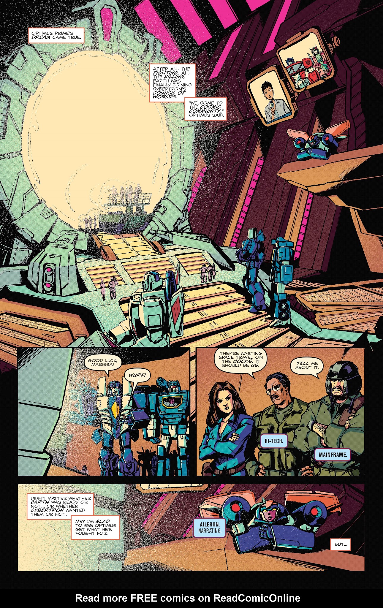 Read online Optimus Prime comic -  Issue #11 - 6