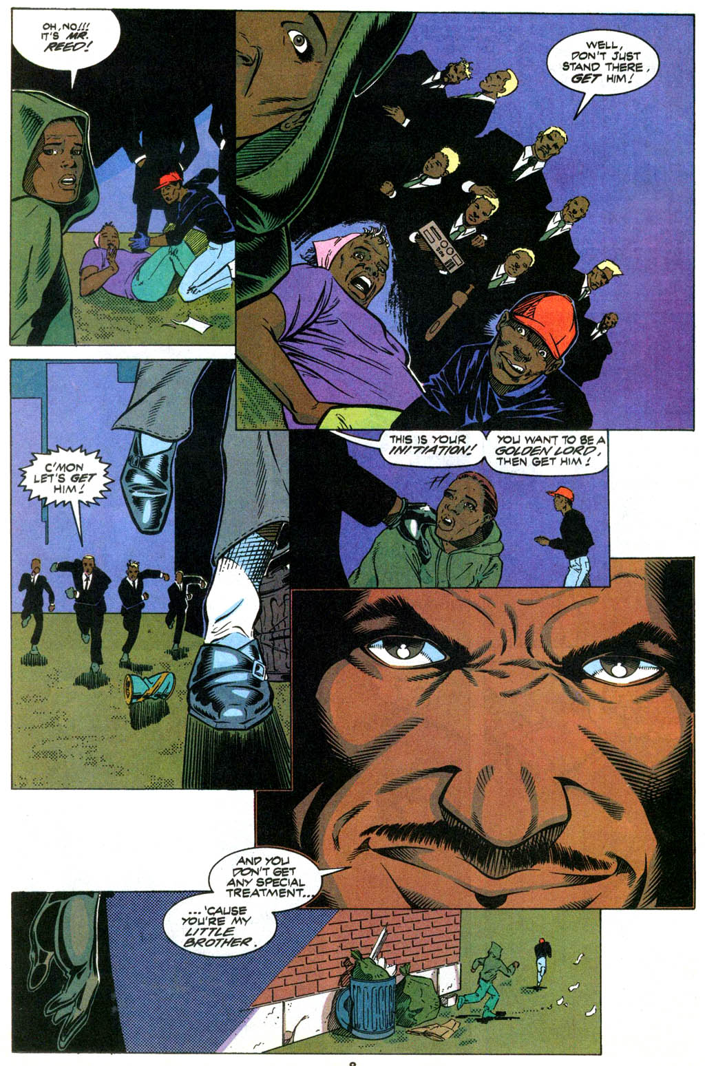 Read online Meteor Man The Movie comic -  Issue # Full - 9