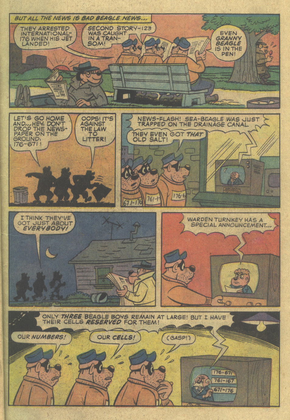 Read online Walt Disney THE BEAGLE BOYS comic -  Issue #28 - 9
