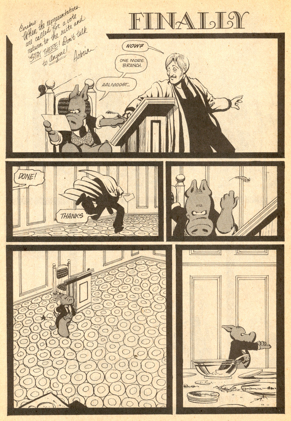 Read online Cerebus comic -  Issue #37 - 19