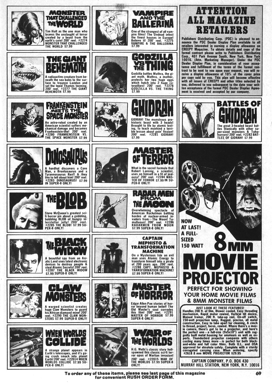 Read online Vampirella (1969) comic -  Issue #35 - 69