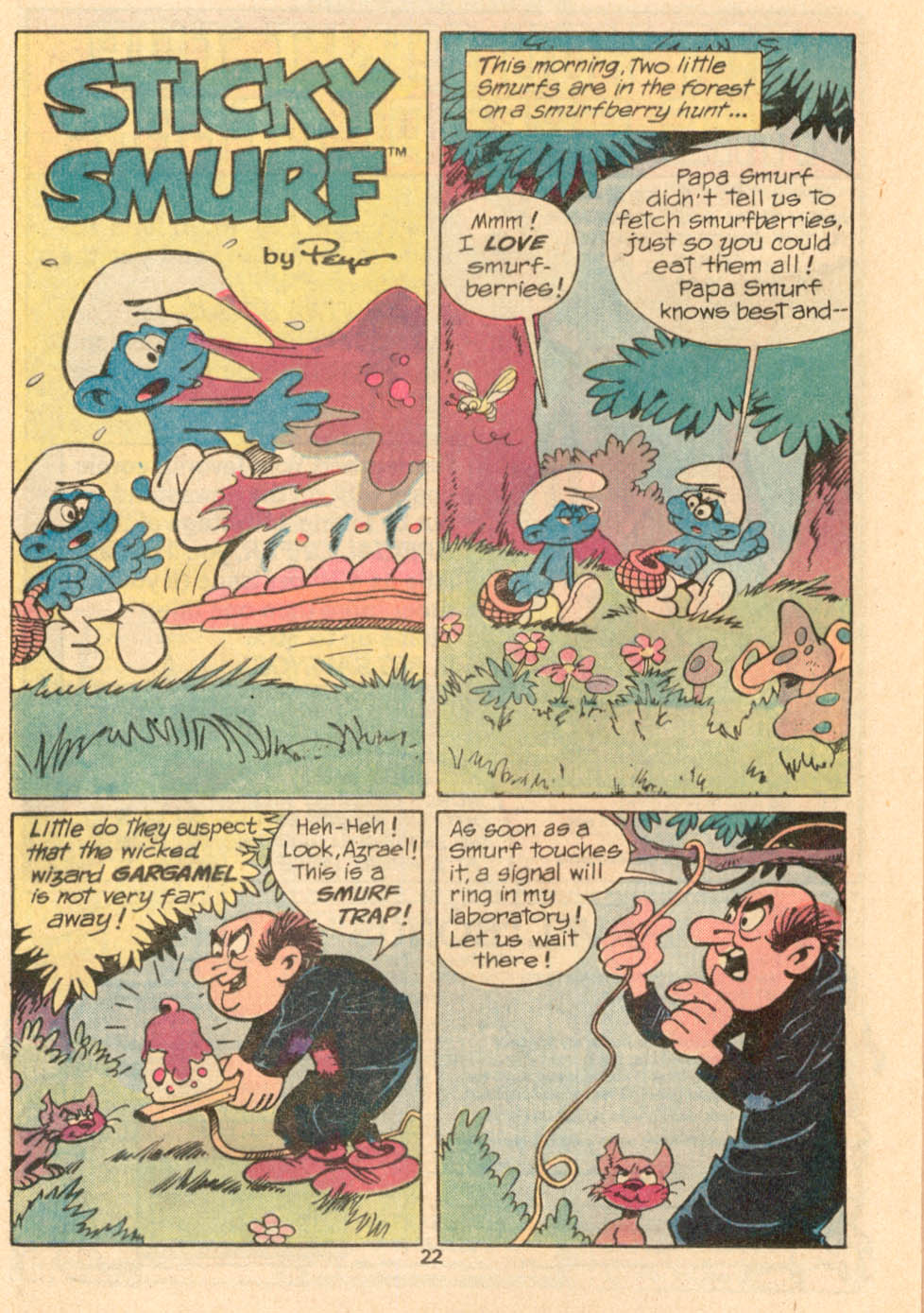Read online Smurfs comic -  Issue #2 - 17