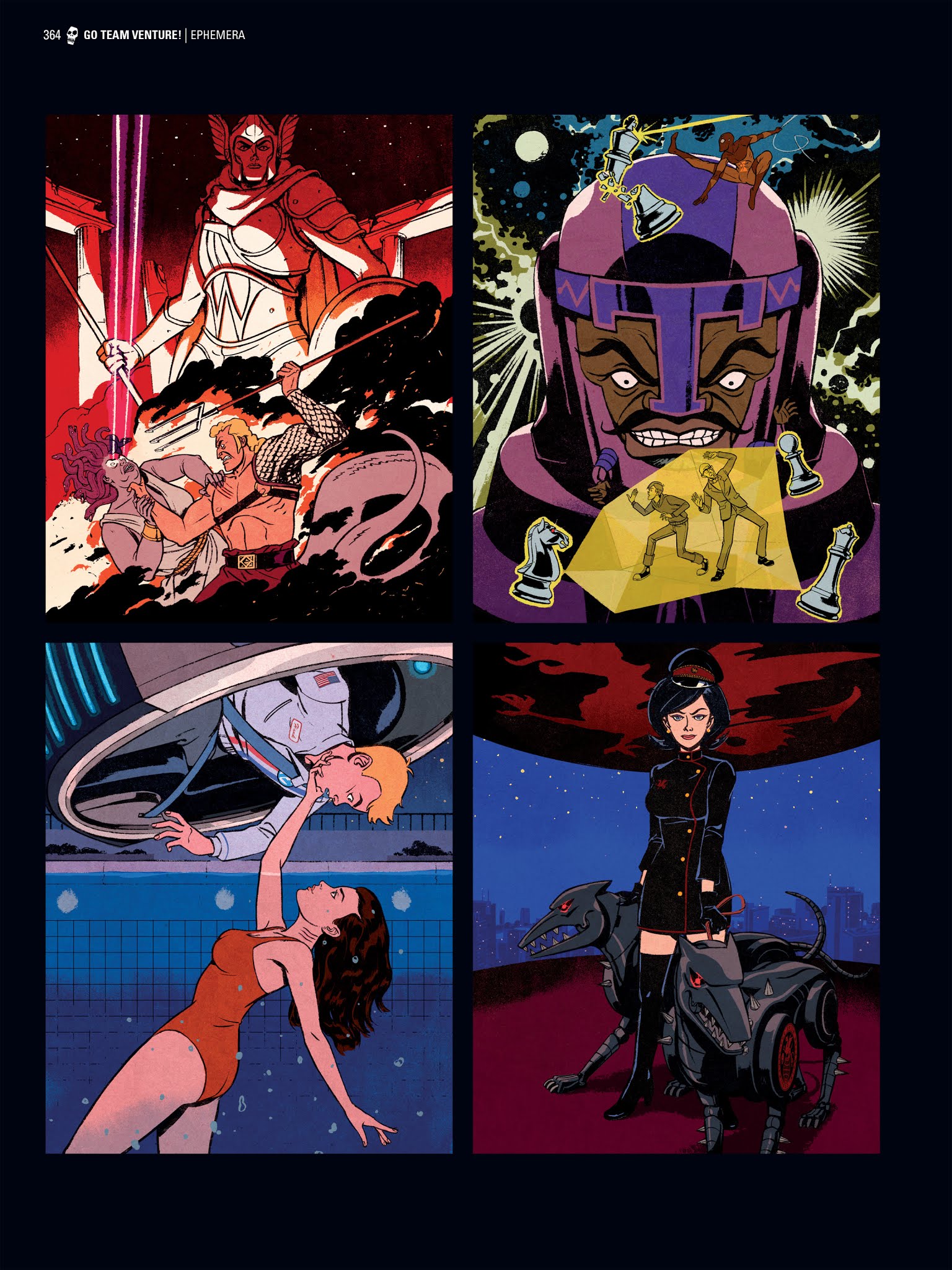 Read online Go Team Venture!: The Art and Making of The Venture Bros. comic -  Issue # TPB (Part 4) - 61