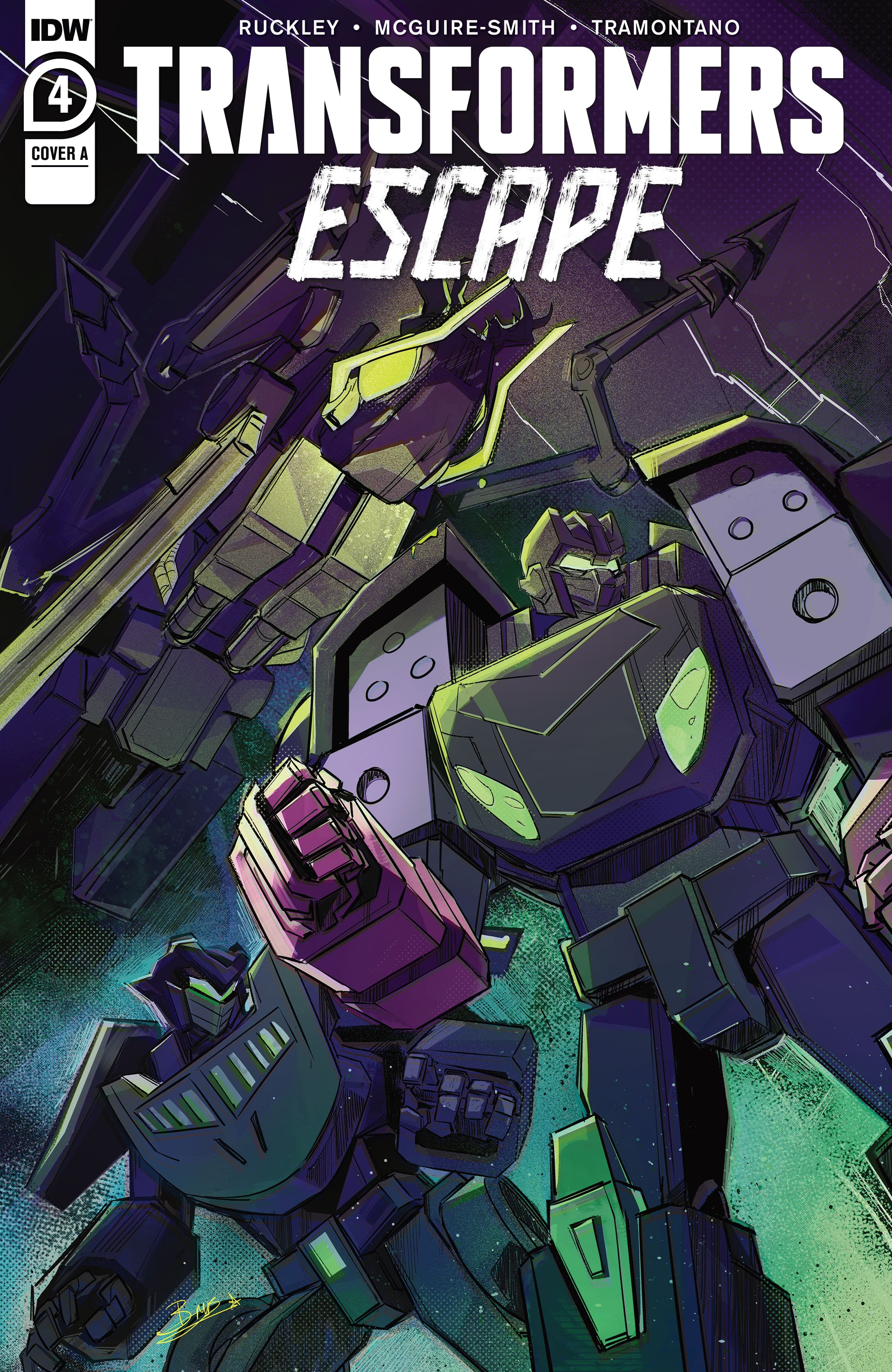 Read online Transformers: Escape comic -  Issue #4 - 1