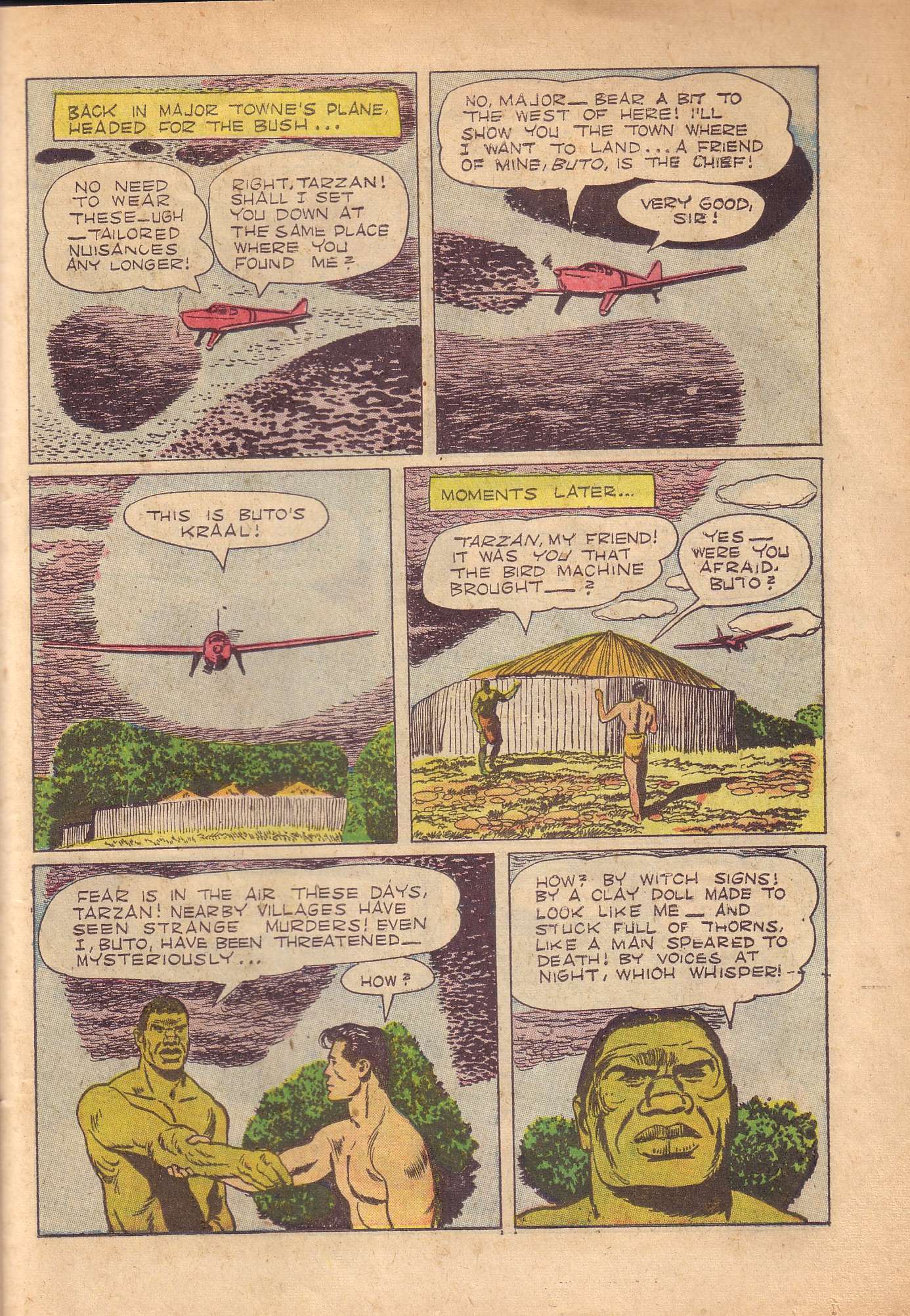 Read online Tarzan (1948) comic -  Issue #50 - 31