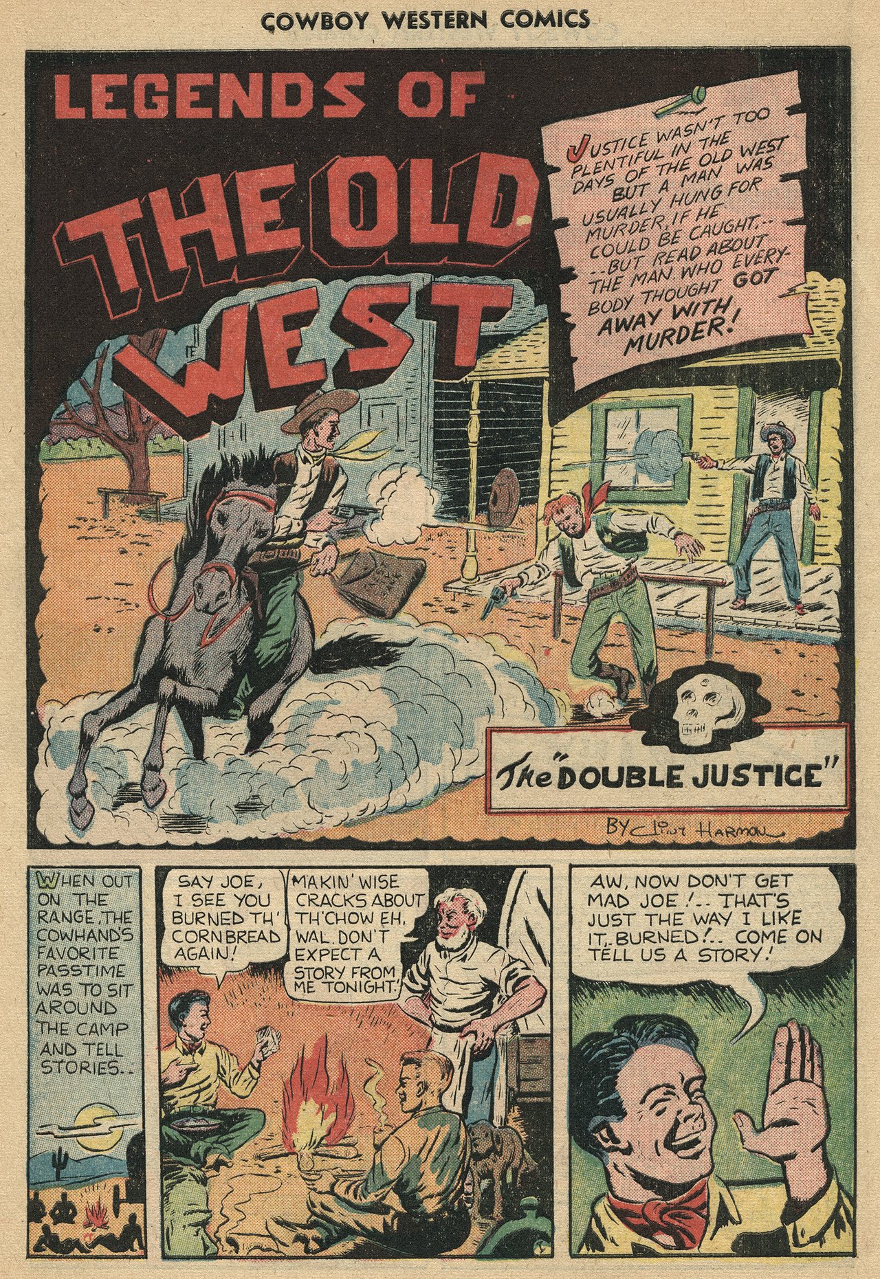 Read online Cowboy Western Comics (1948) comic -  Issue #34 - 27